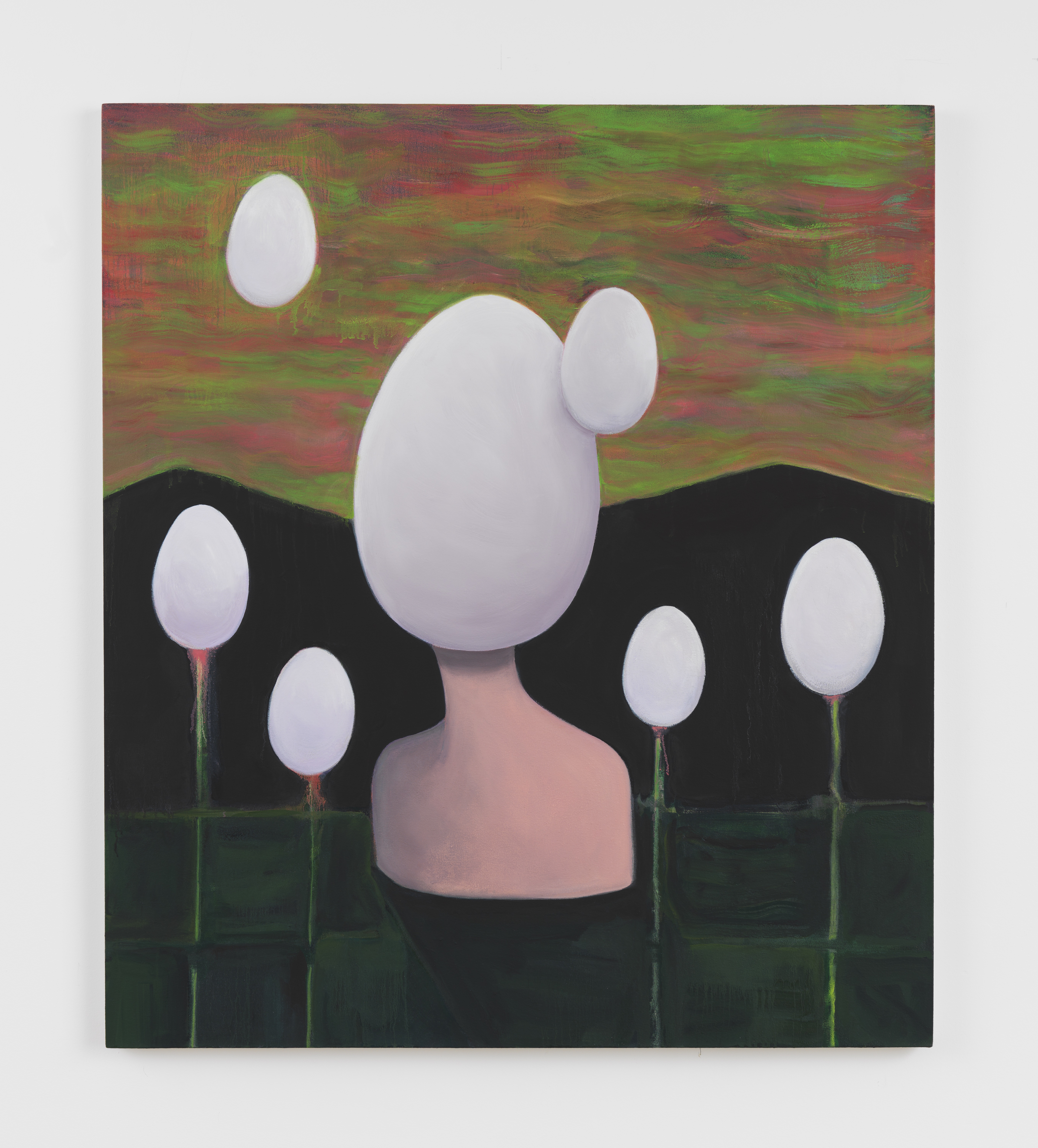 Becky Kolsrud, Redemption, 2025, Oil on canvas, 50 x 44 in.