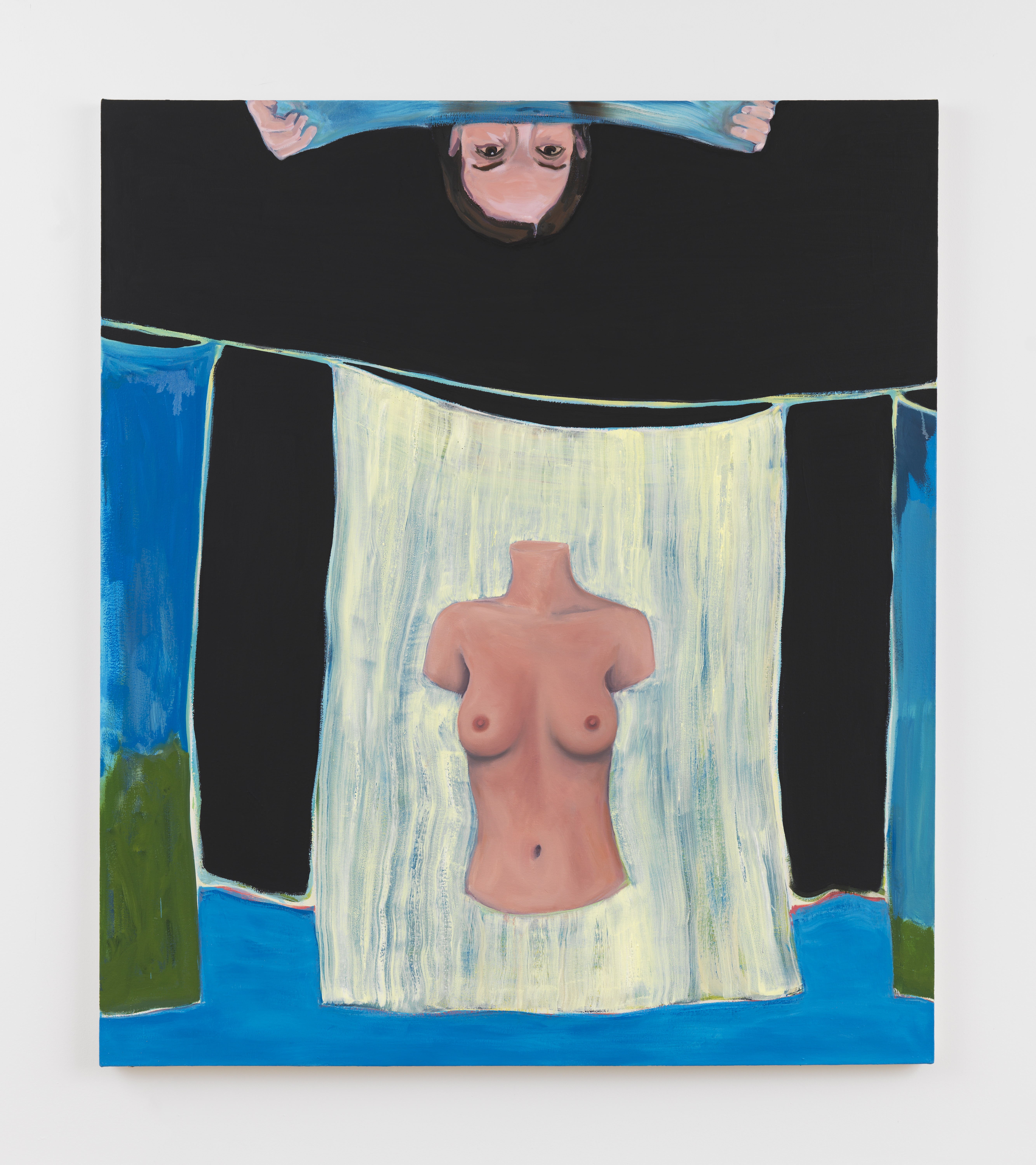 Becky Kolsrud, Resurrection, 2025, Oil on canvas, 60 x 52 in.