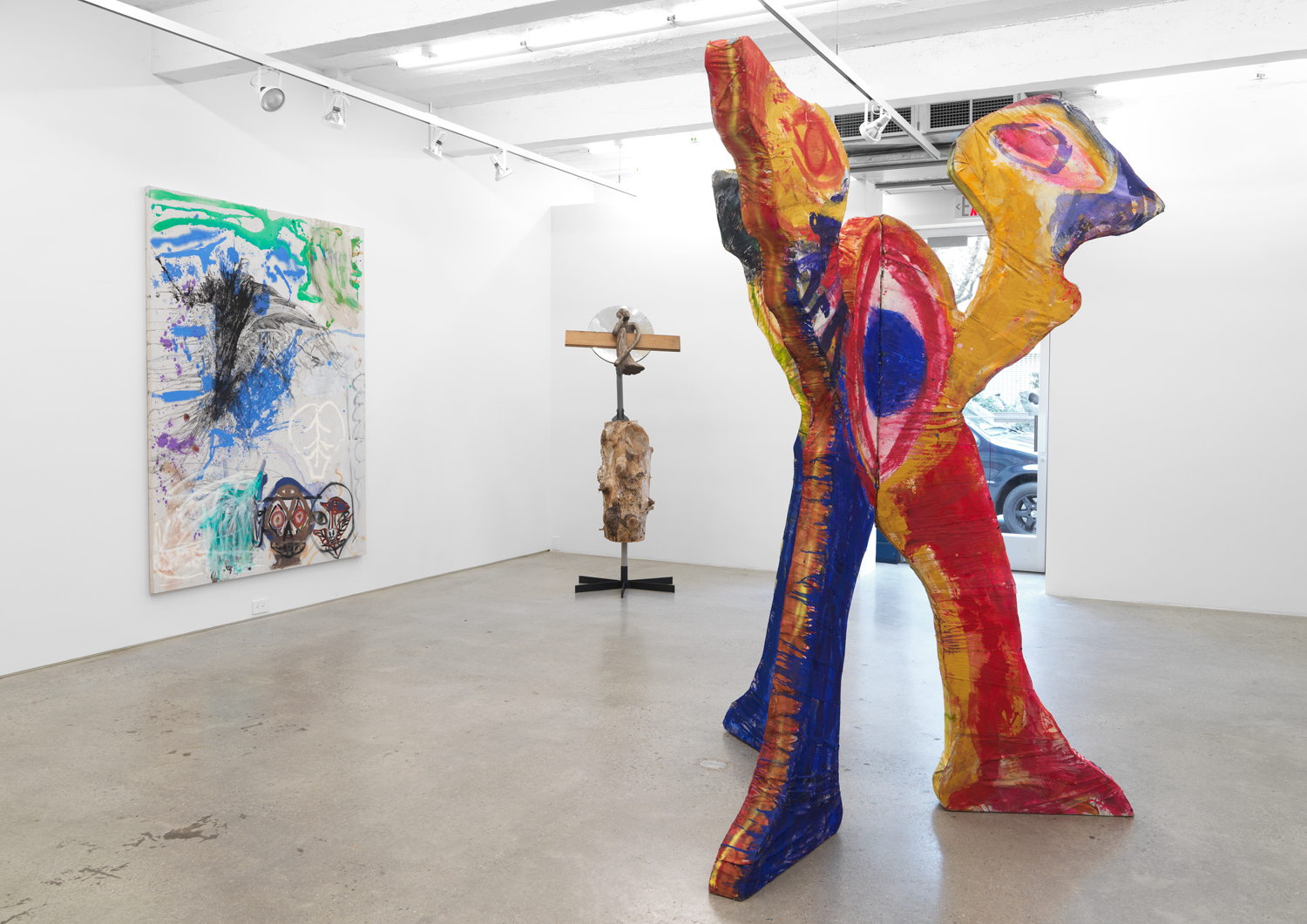 Installation view, Neptune's Machine, Magenta Plains, New York, NY, 2019