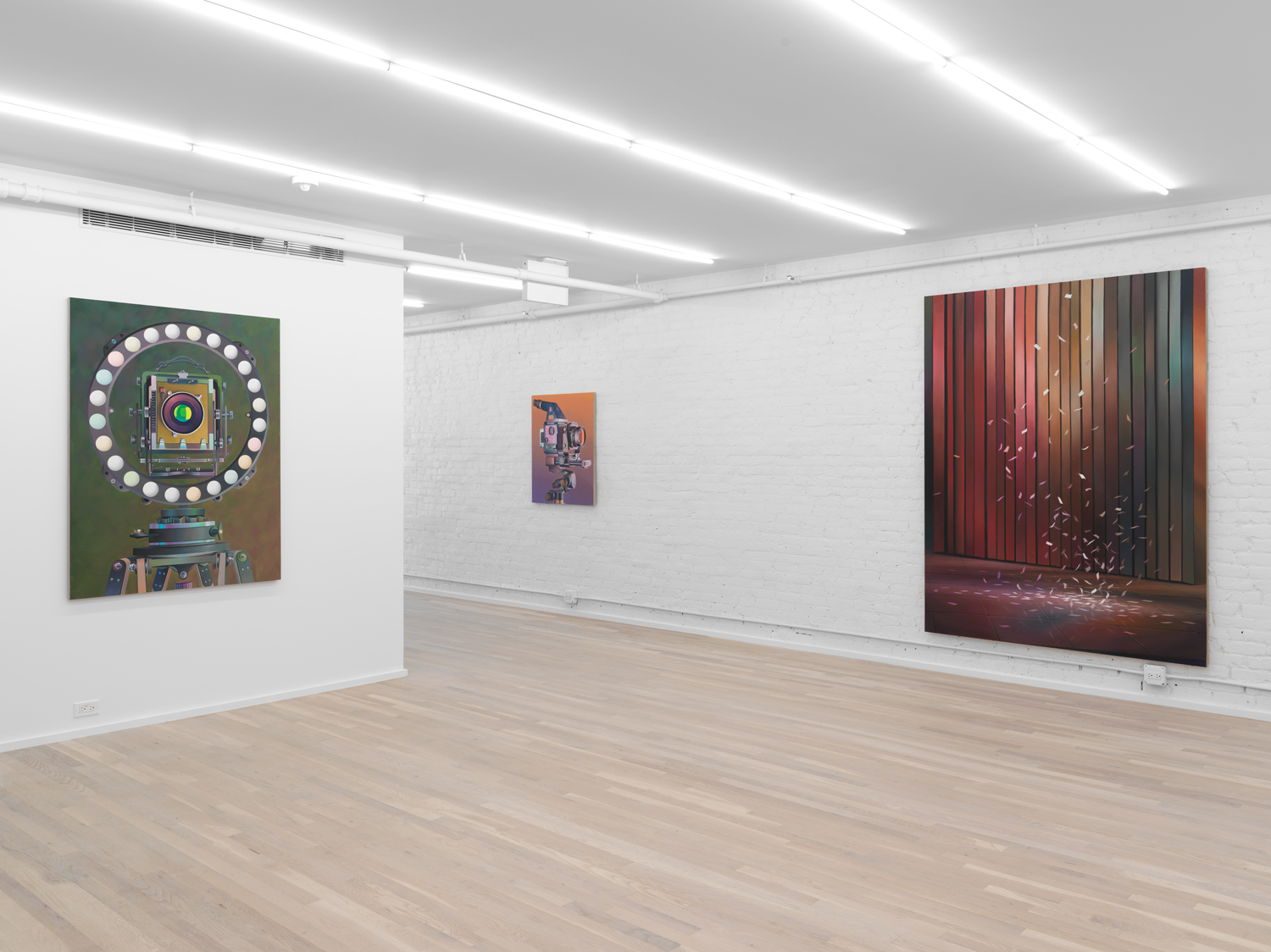 Installation view, Chason Matthams: Glimpse, Magenta Plains, New York, NY 2022.