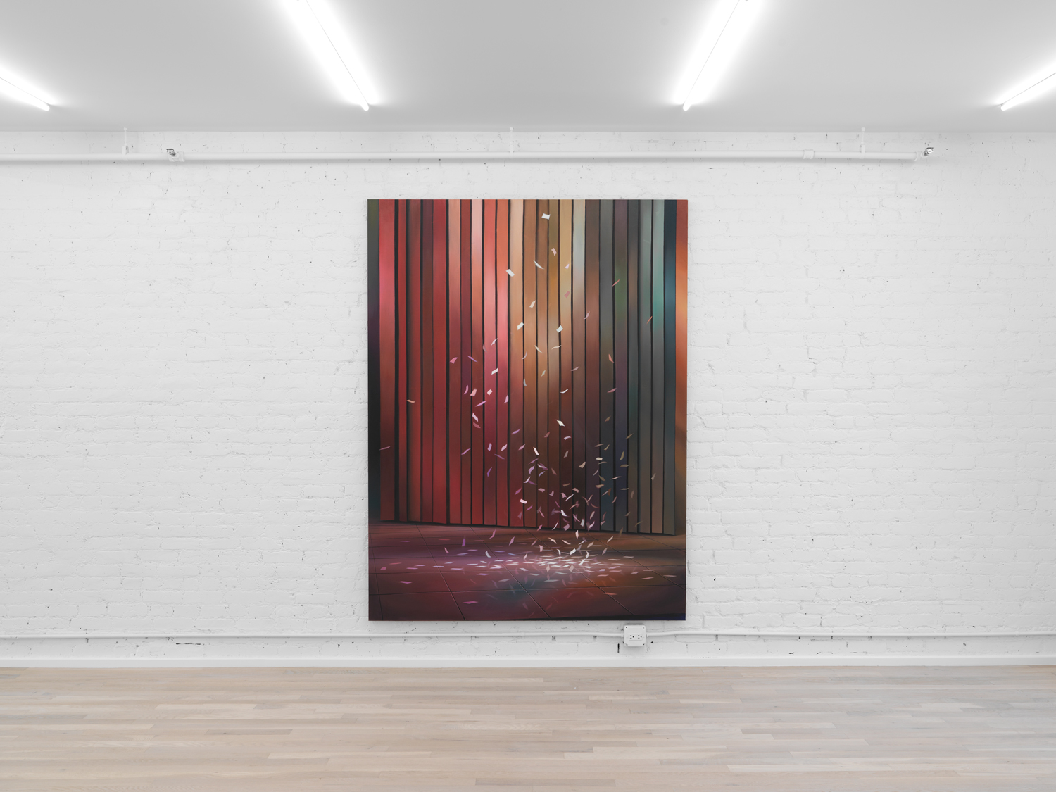 Installation view, Chason Matthams: Glimpse, Magenta Plains, New York, NY 2022.