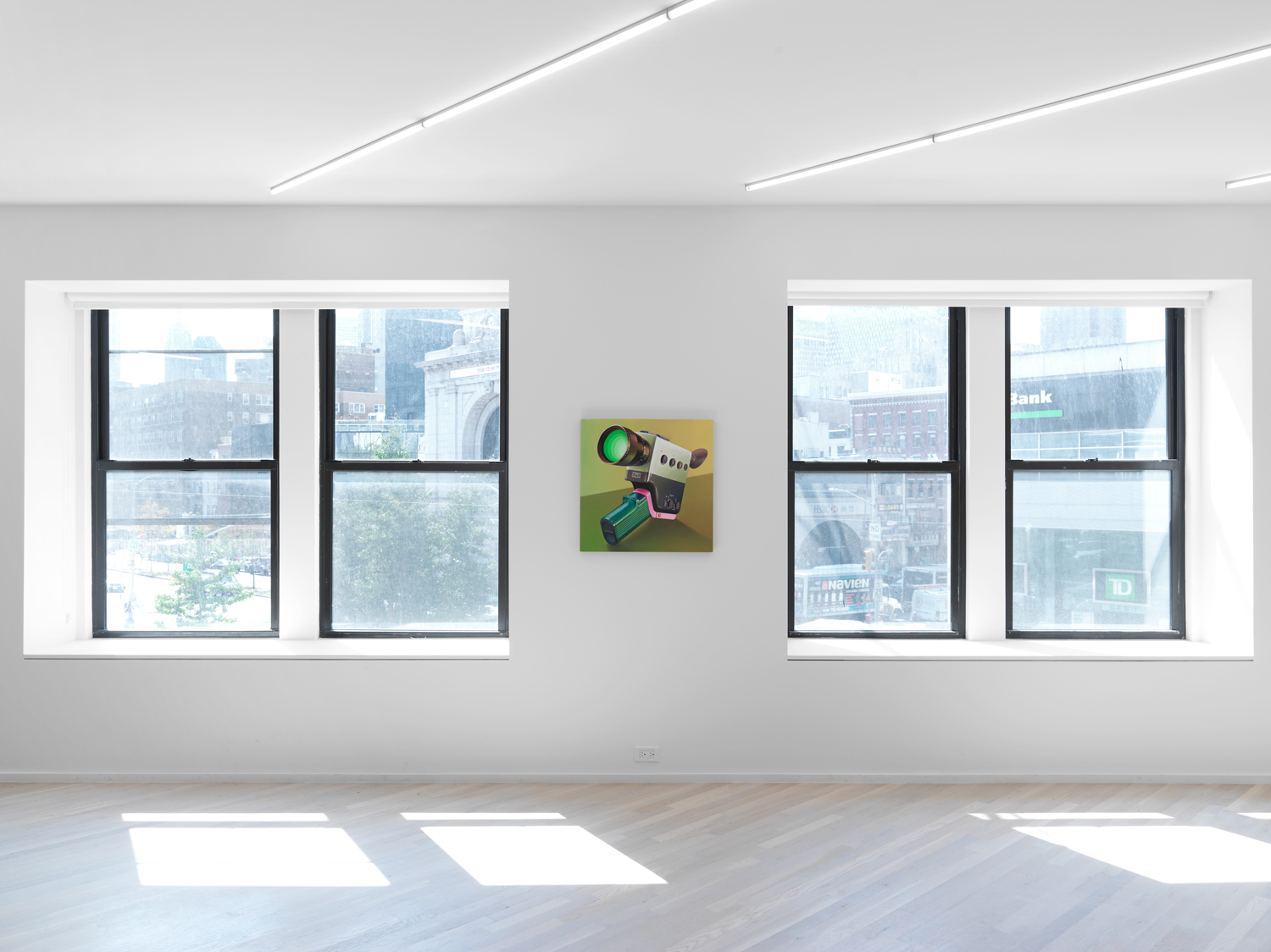 Installation view, Chason Matthams: Glimpse, Magenta Plains, New York, NY 2022.