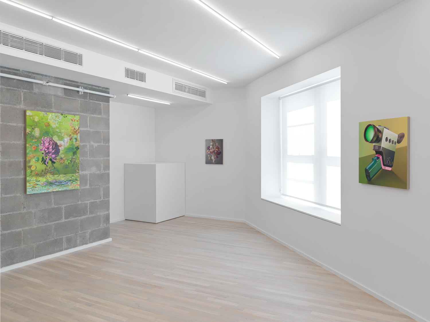 Installation view, Chason Matthams: Glimpse, Magenta Plains, New York, NY 2022.