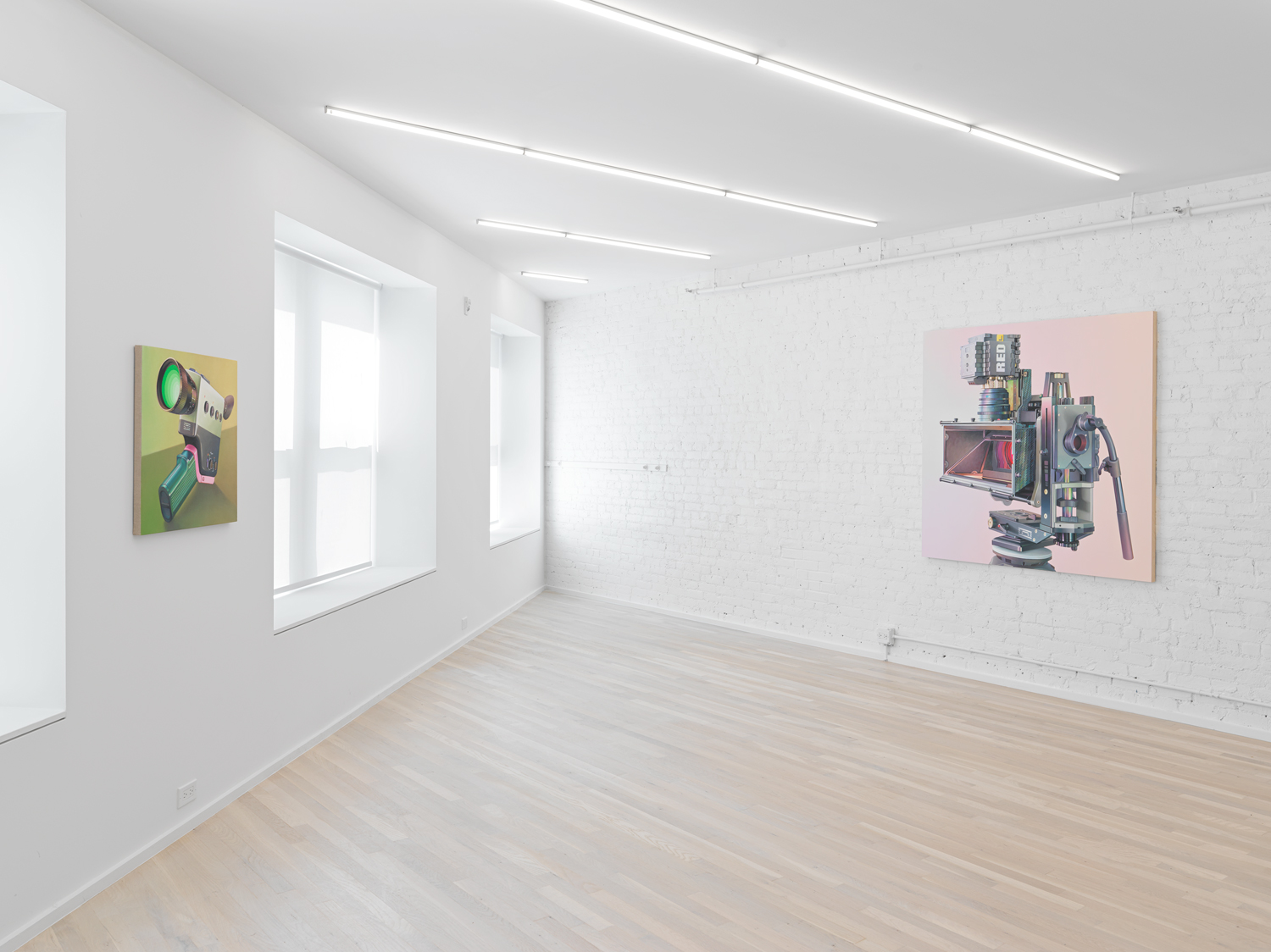 Installation view, Chason Matthams: Glimpse, Magenta Plains, New York, NY 2022.