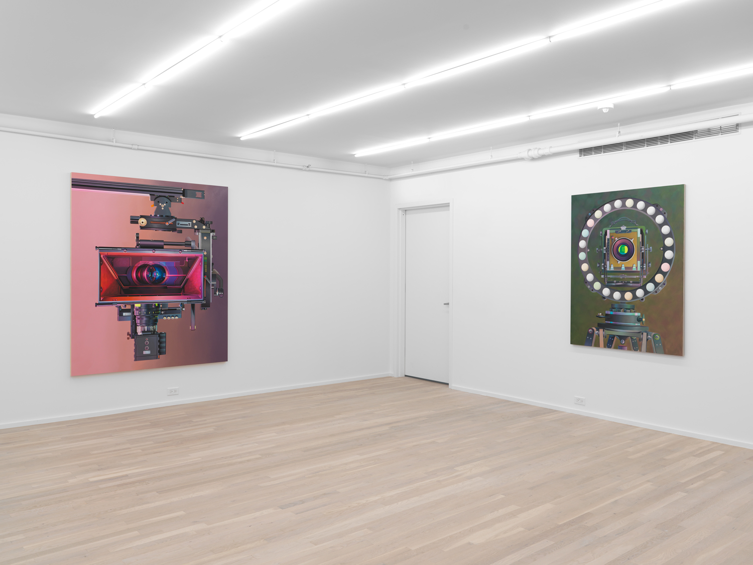 Installation view, Chason Matthams: Glimpse, Magenta Plains, New York, NY 2022.