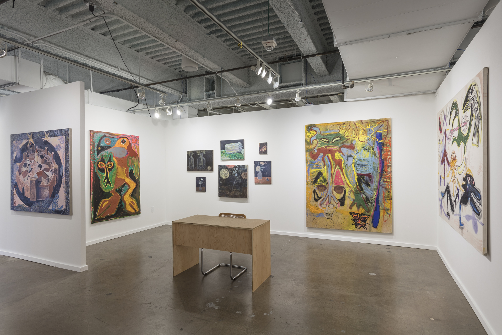 Installation view, Dallas Art Fair, Magenta Plains, Dallas, TX, 2018