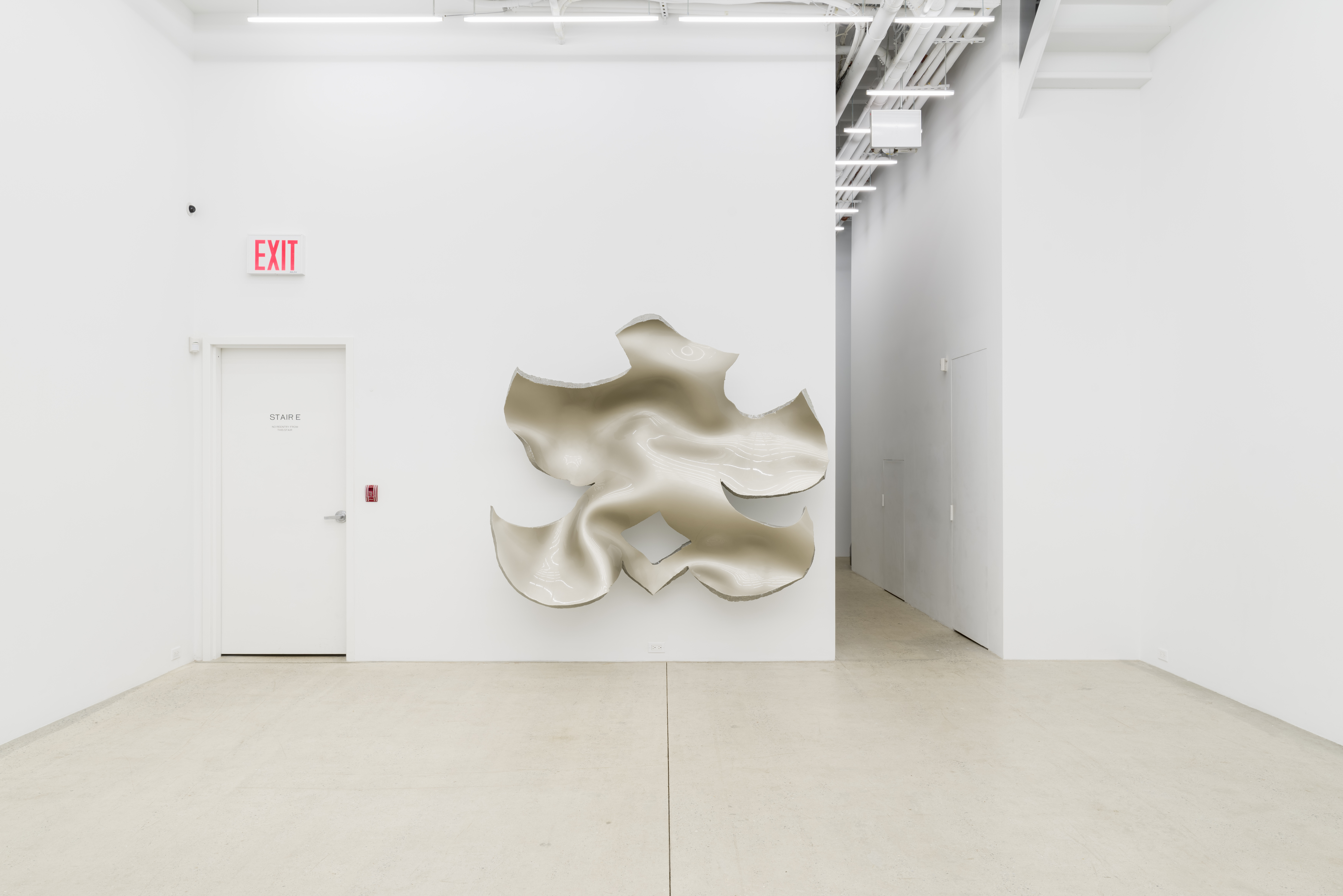 Installation view, Daniel Boccato: ghost of, Magenta Plains, New York, NY 2023.