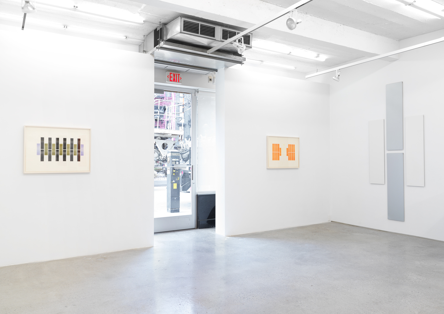 Installation view, Don Dudley: Early Work, Magenta Plains, New York, NY, 2019