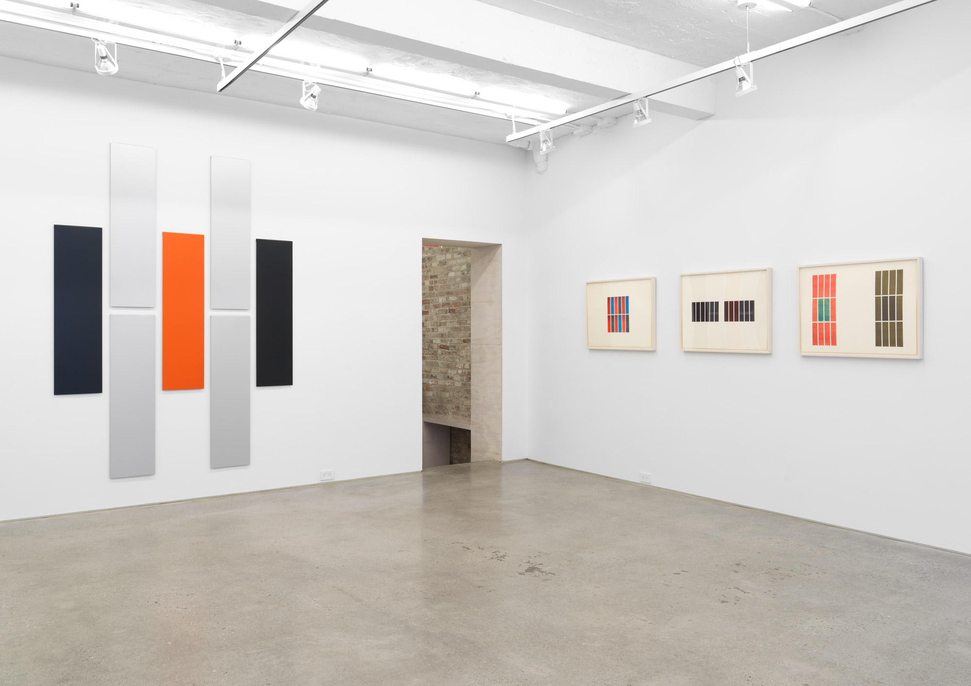 Installation view, Don Dudley: Early Work, Magenta Plains, New York, NY, 2019