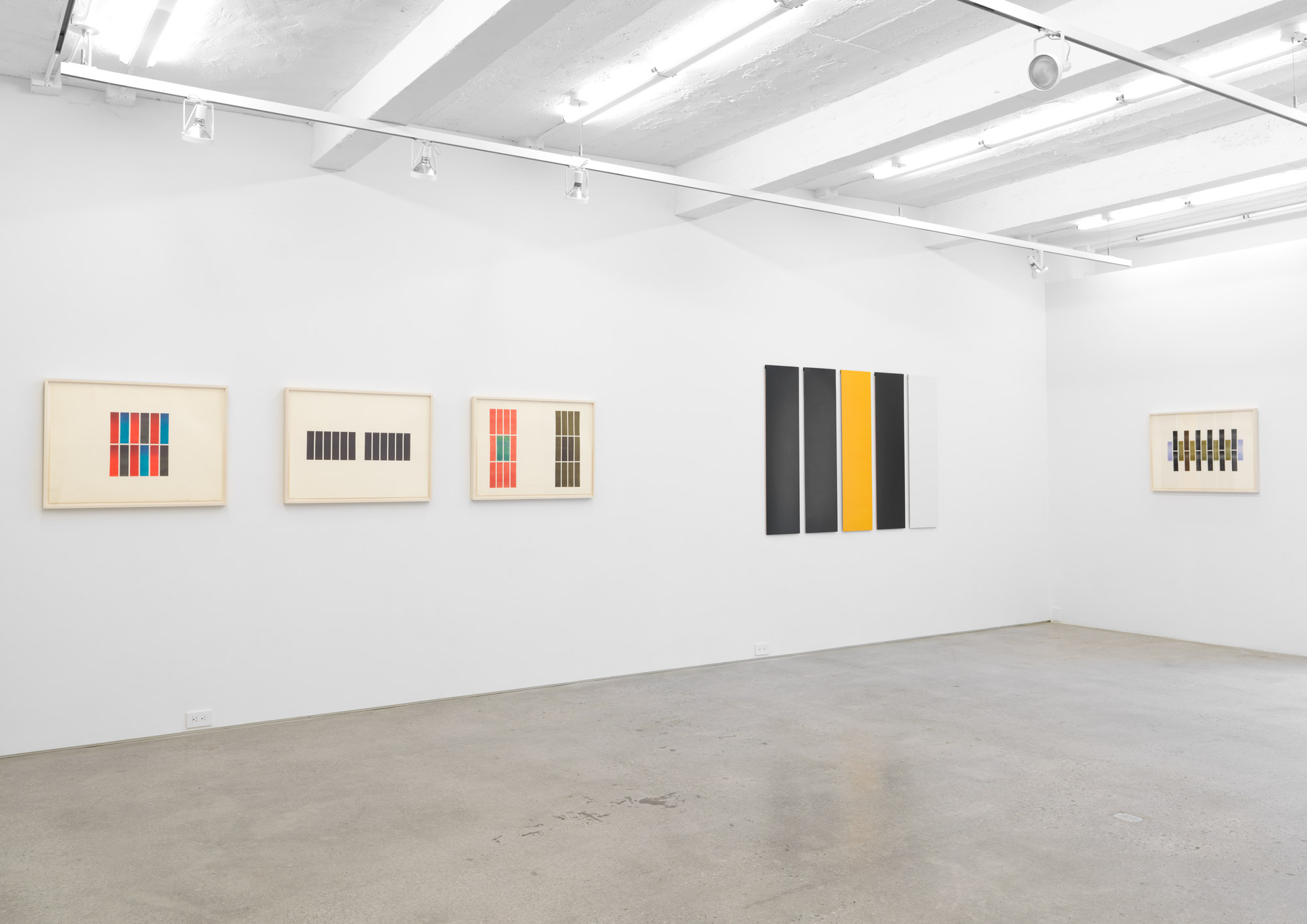 Installation view, Don Dudley: Early Work, Magenta Plains, New York, NY, 2019