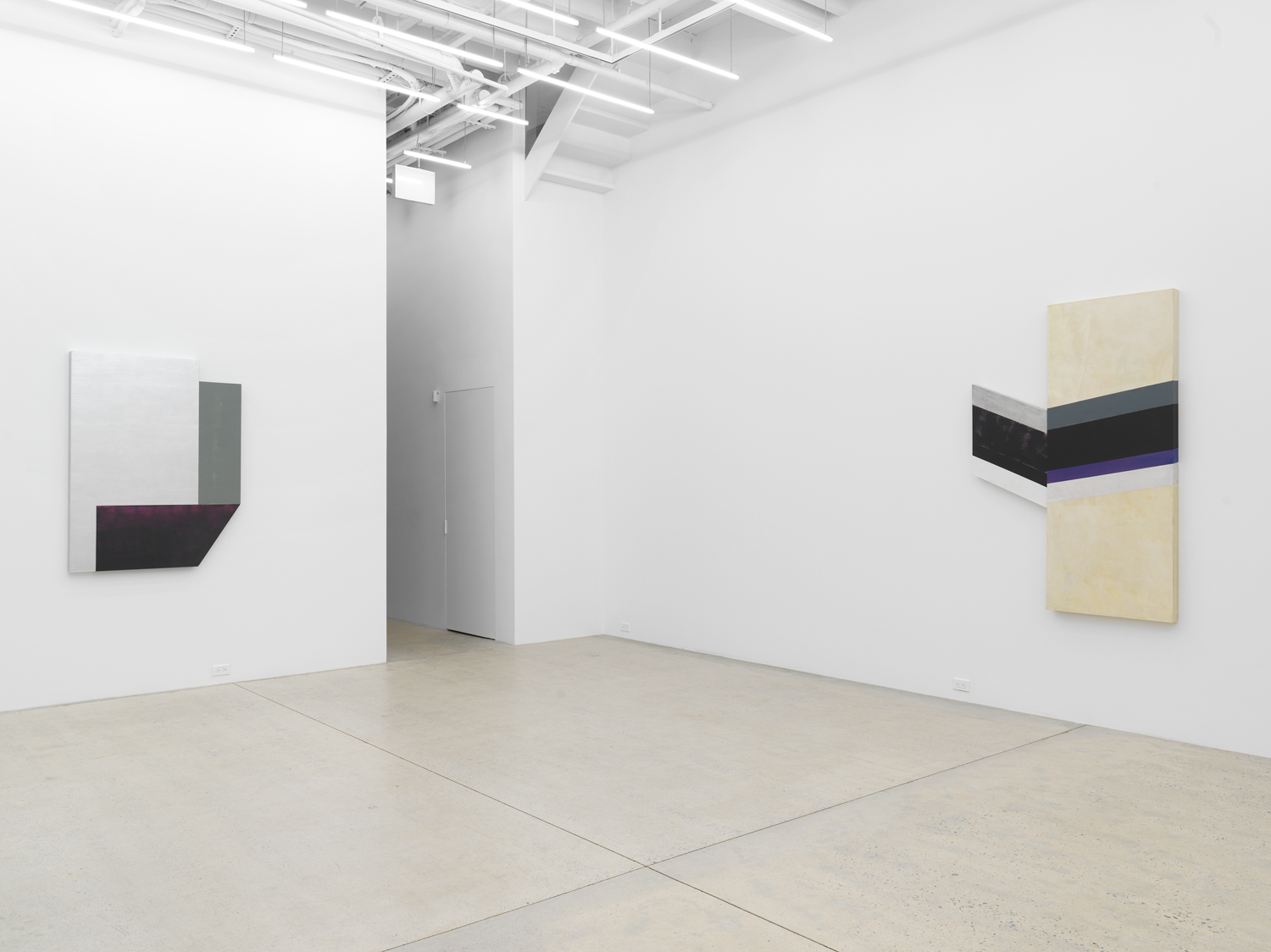 Installation view, Don Dudley: New Work, Magenta Plains, New York, NY, 2022.