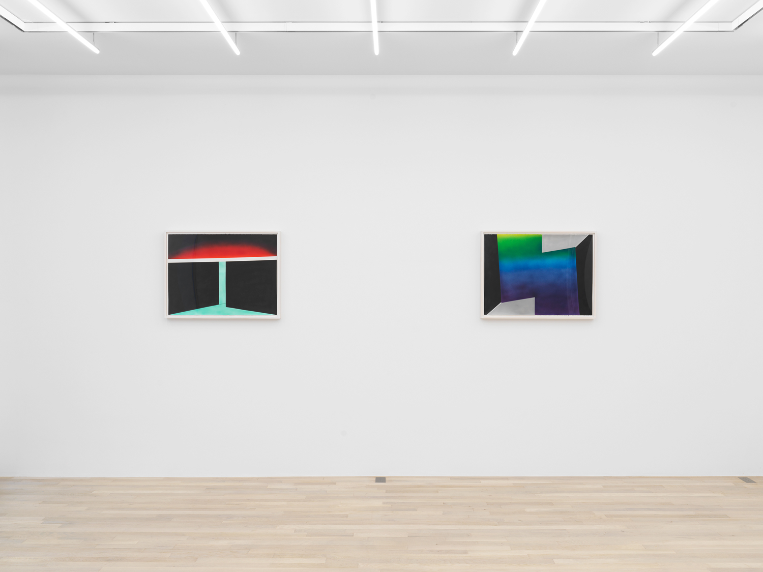 Installation view, Don Dudley: New Work, Magenta Plains, New York, NY, 2022.