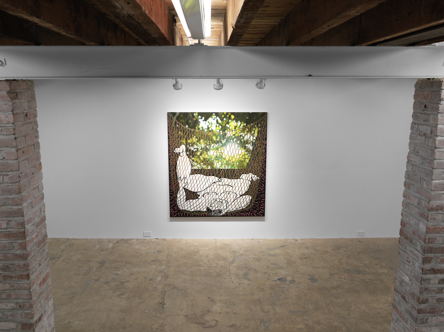 Installation view, TRAPS!, Magenta Plains, New York, NY, 2019