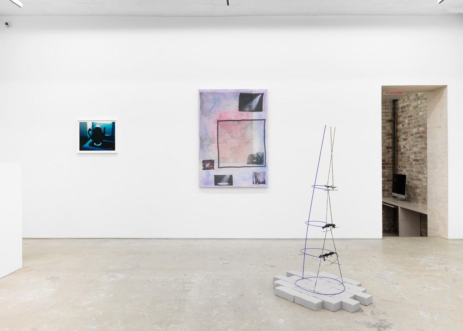 Installation view, Frame Structures, Magenta Plains, New York, NY, 2018