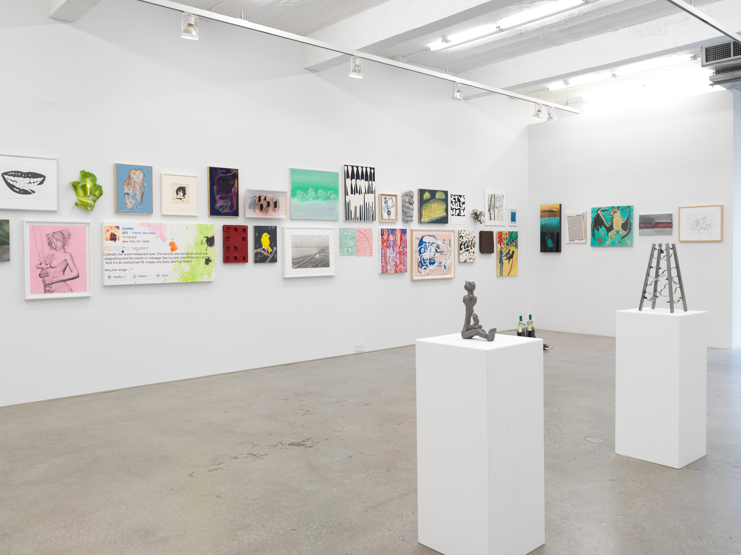 Installation view, Friends & Family, Magenta Plains, New York, NY 2021.