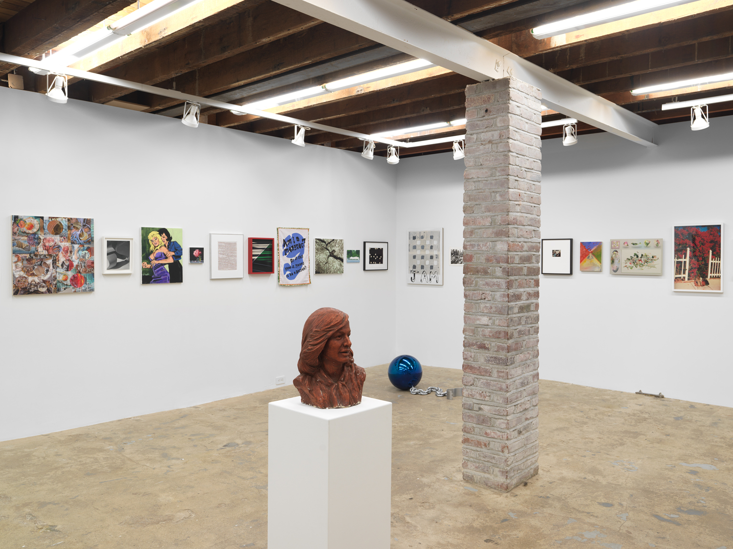 Installation view, Friends & Family, Magenta Plains, New York, NY 2021.