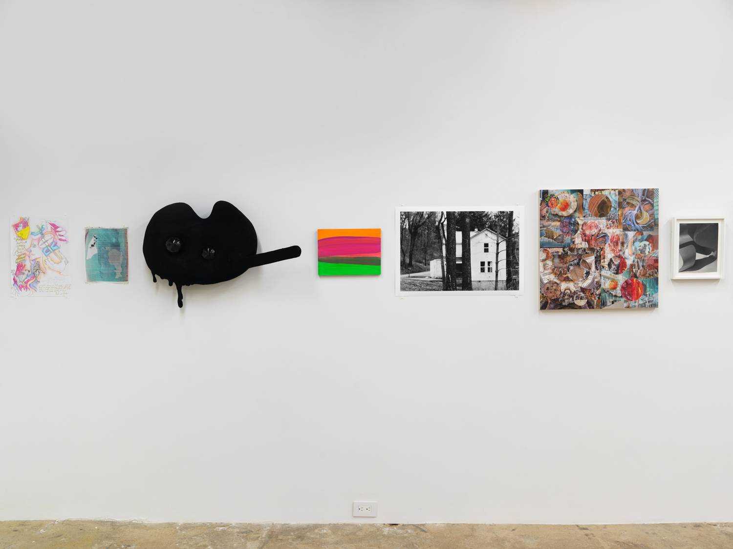 Installation view, Friends & Family, Magenta Plains, New York, NY 2021.