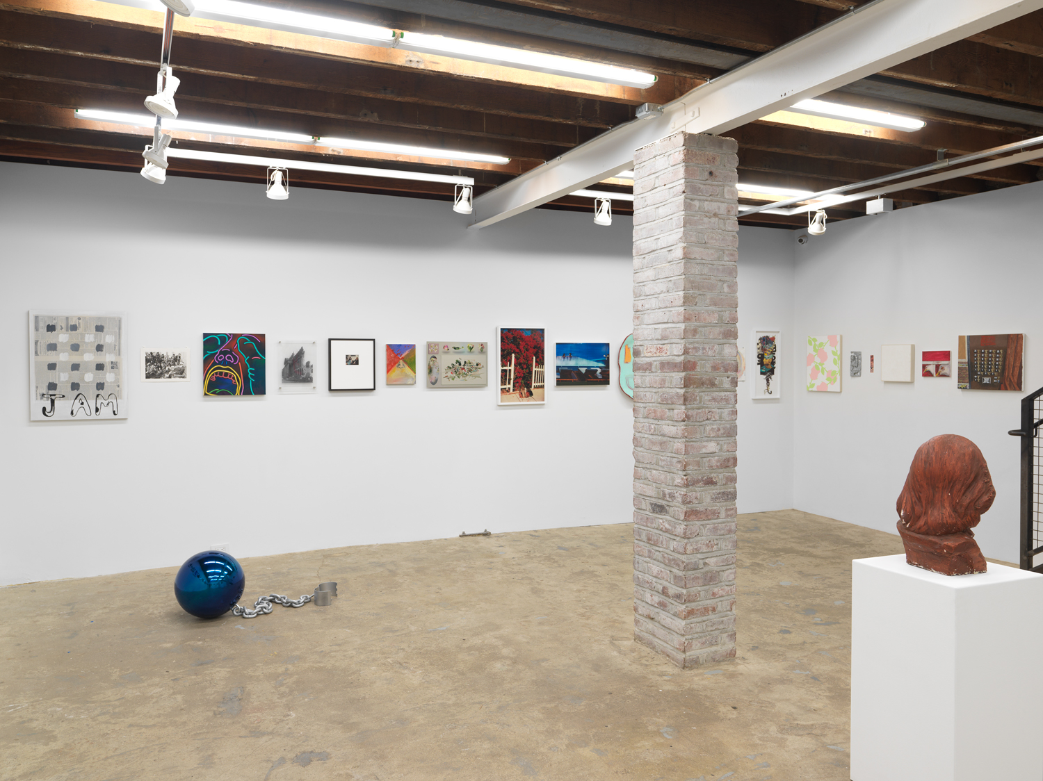 Installation view, Friends & Family, Magenta Plains, New York, NY 2021.