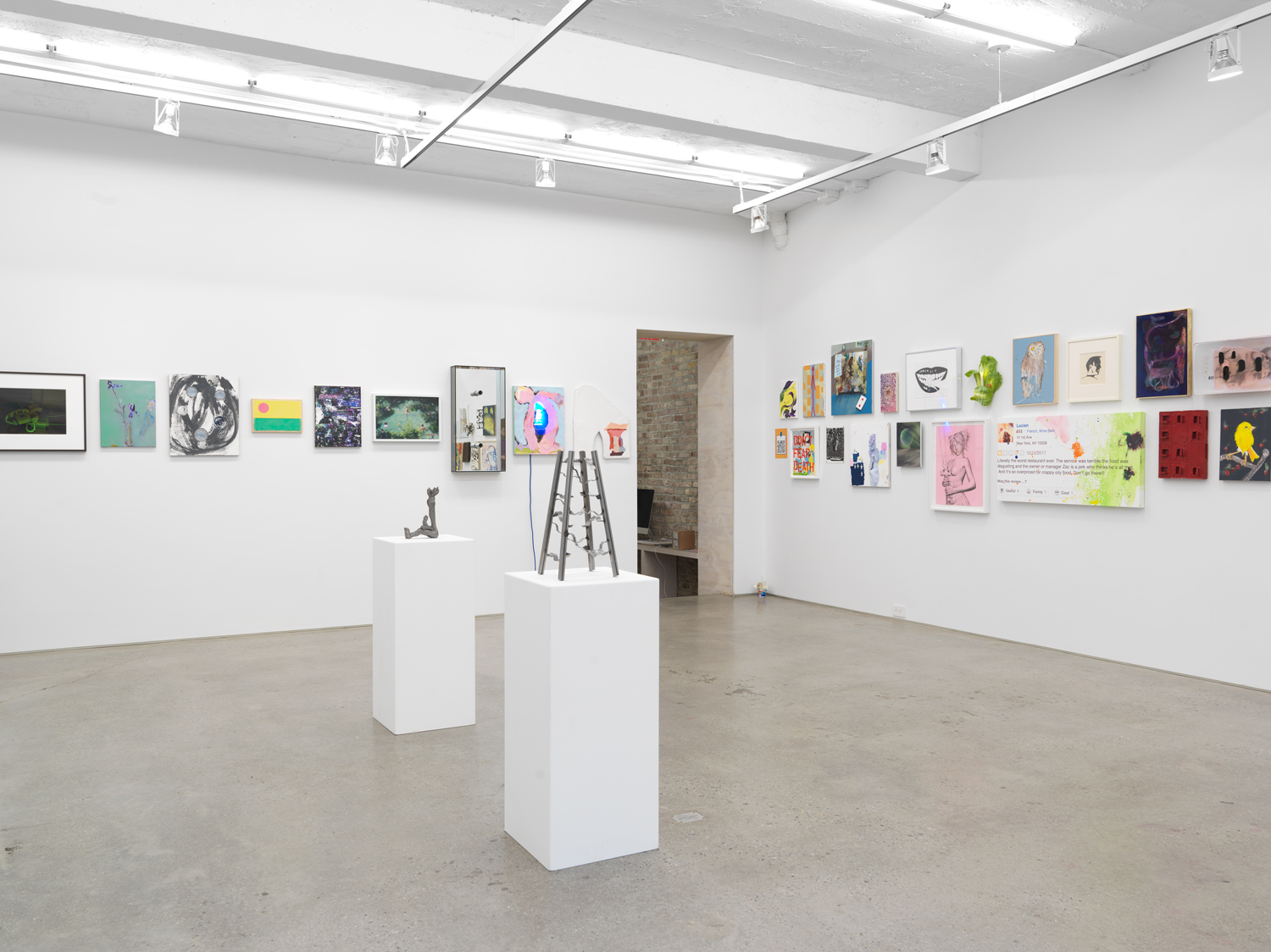 Installation view, Friends & Family, Magenta Plains, New York, NY 2021.