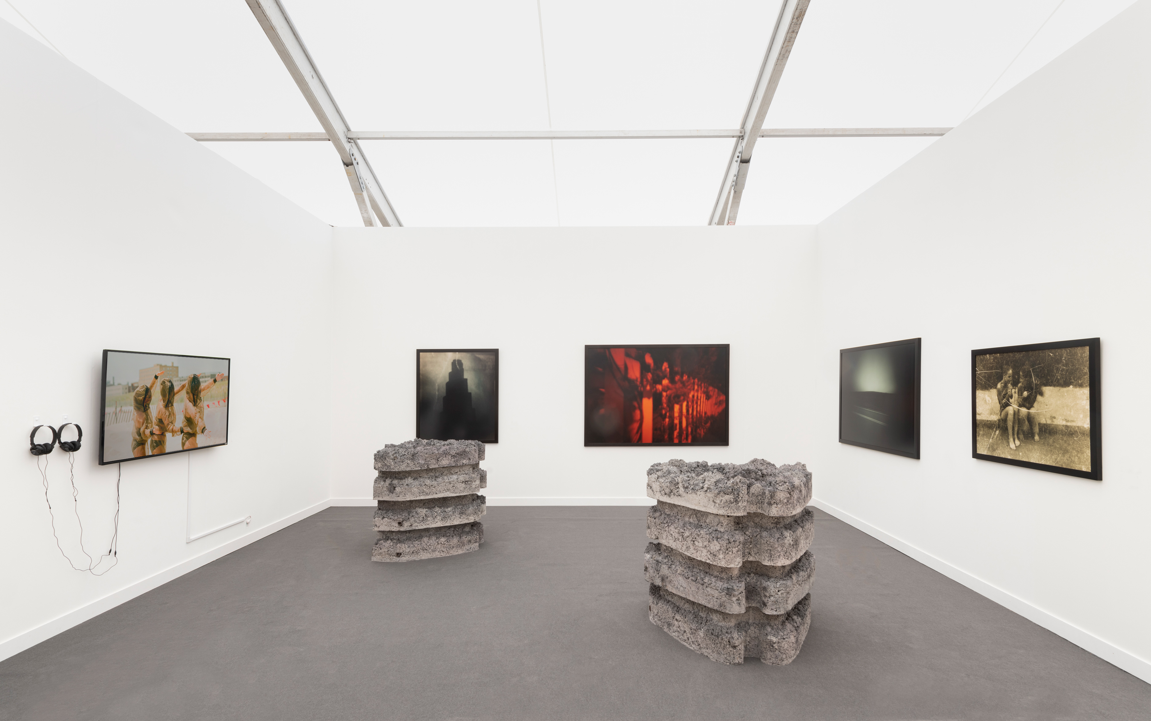 Installation view, Frieze New York, Magenta Plains, New York, NY, 2018