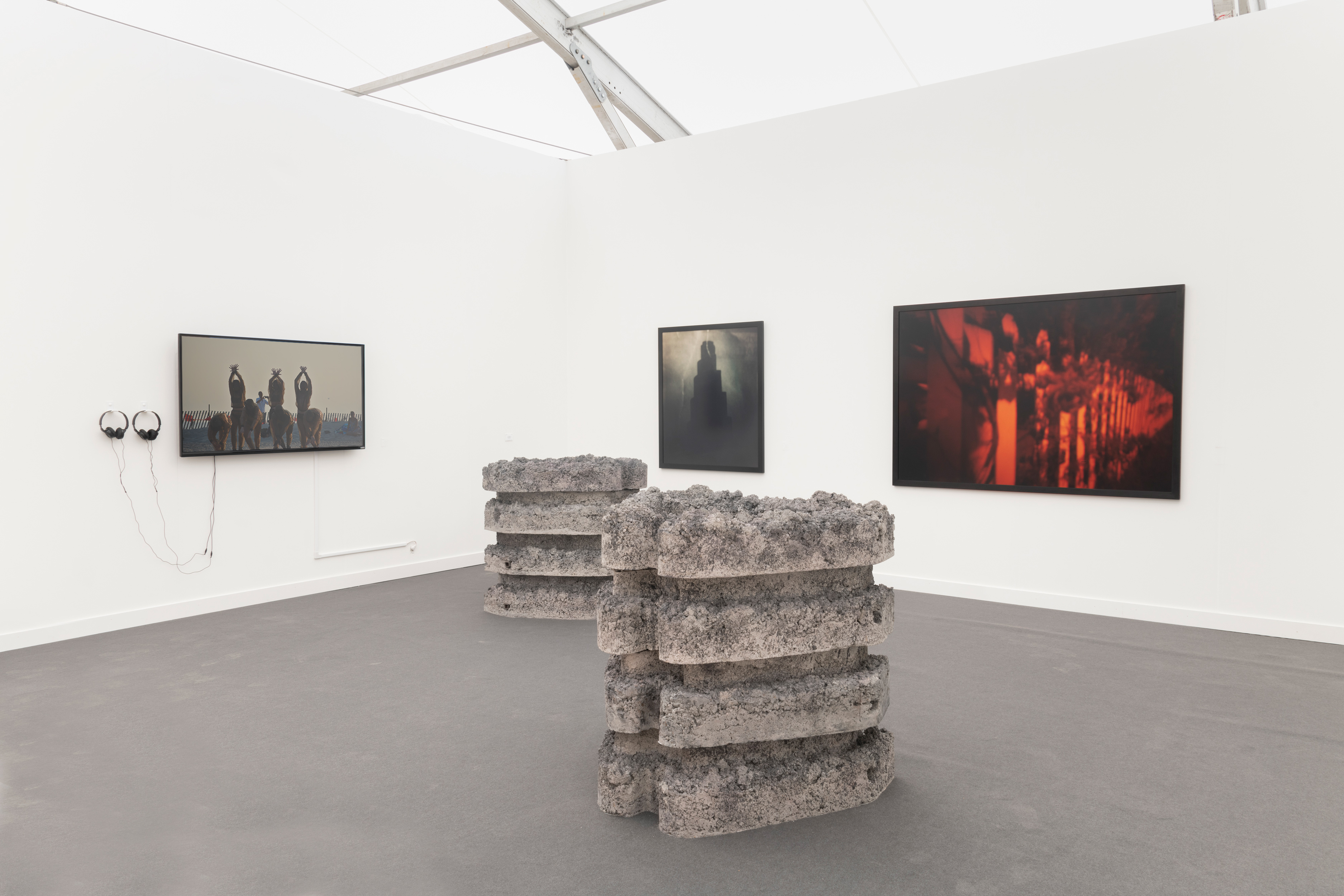 Installation view, Frieze New York, Magenta Plains, New York, NY, 2018