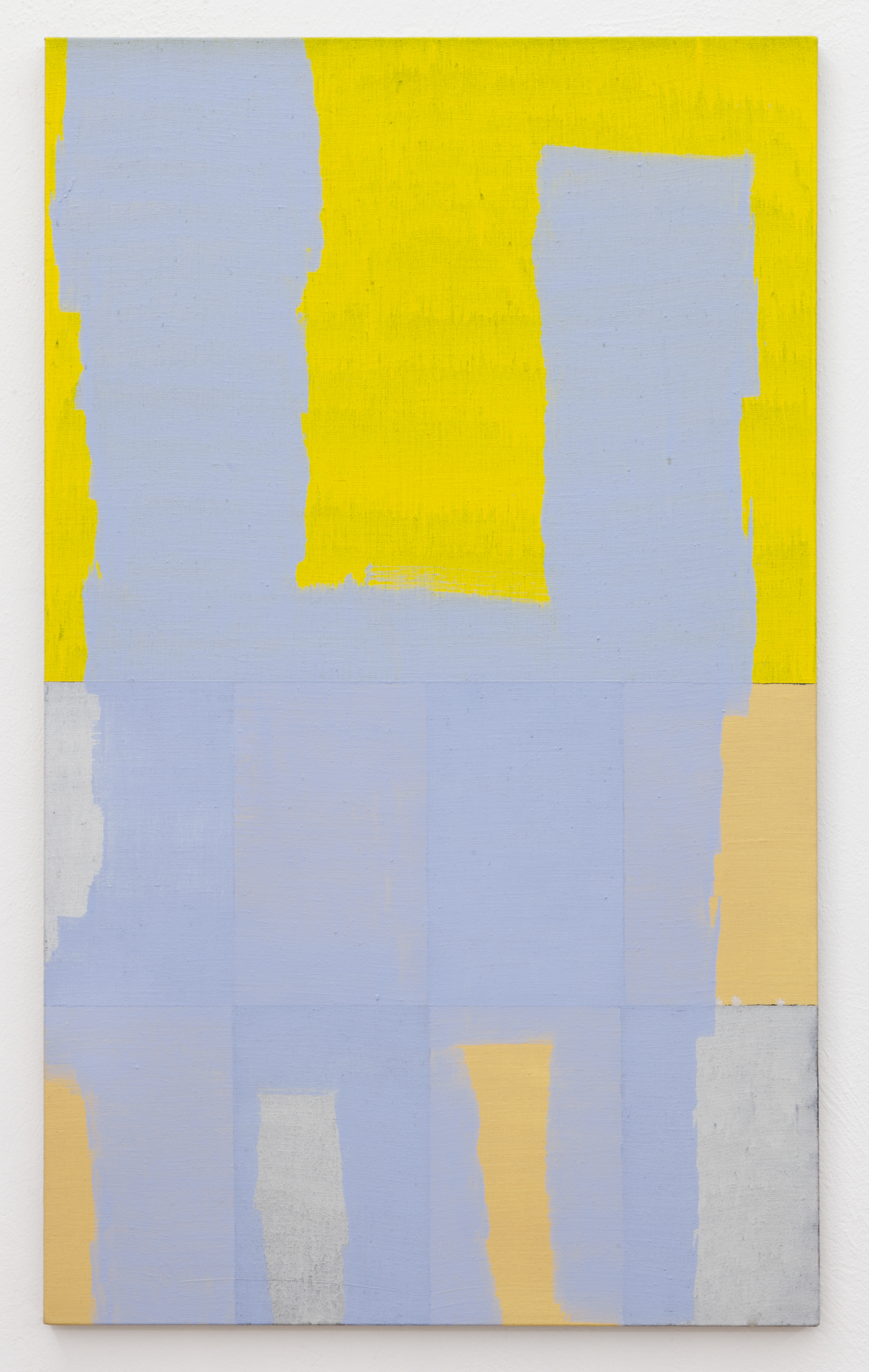 Joshua Abelow, Untitled, 2020, Oil on linen, 40h x 24w x 0.75d in.