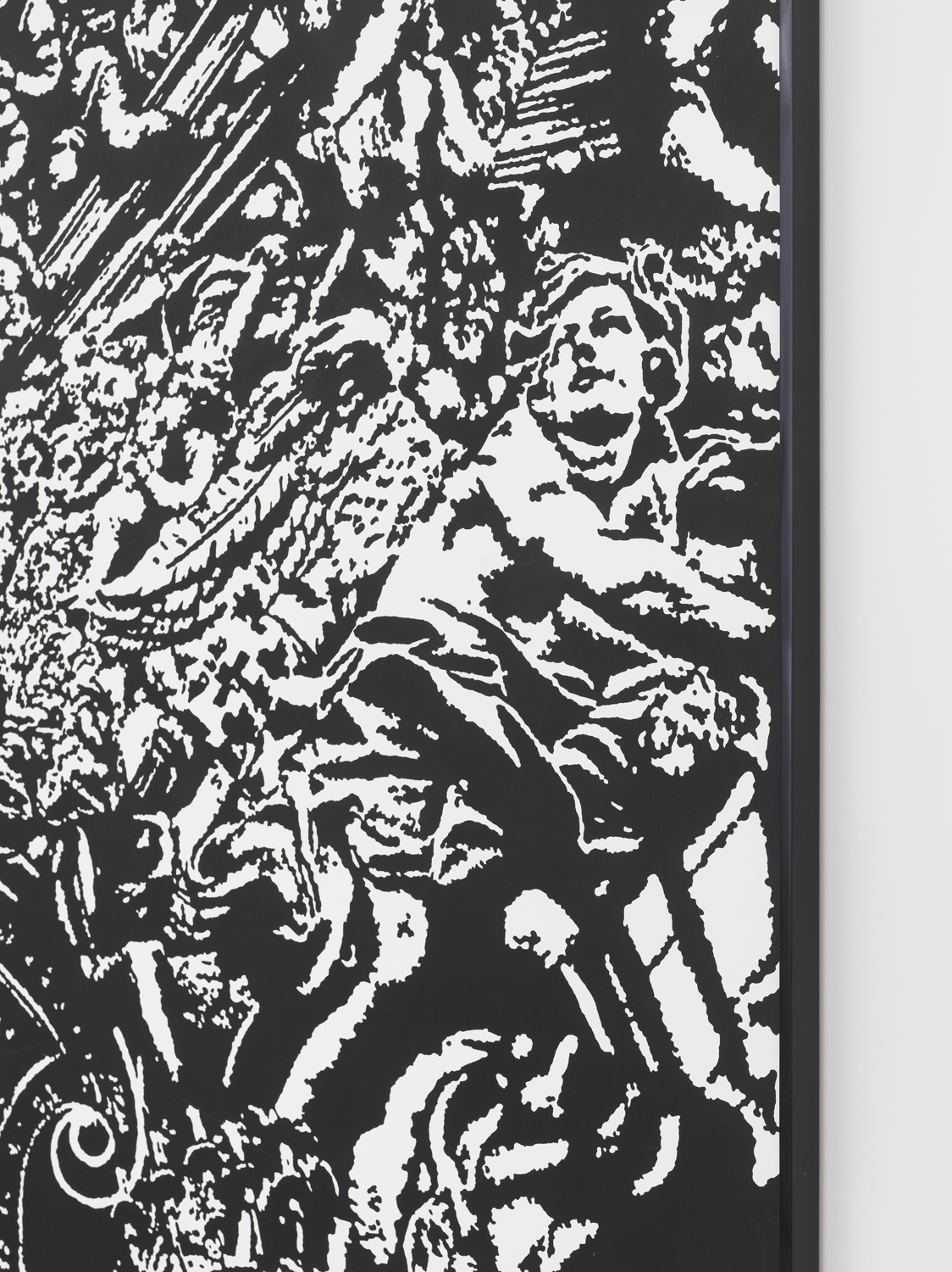 Peter Nagy, God Lie, 1988, acrylic on canvas, 96h x 96w in.