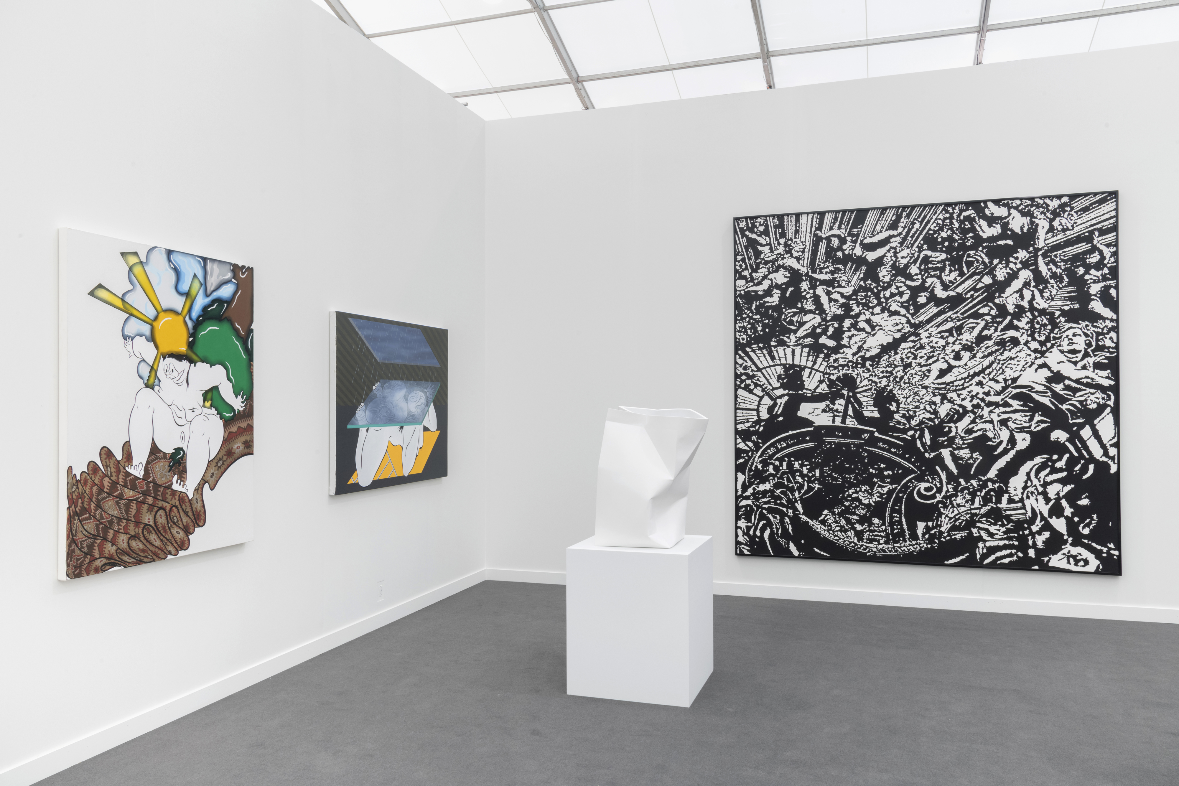 Installation view, Frieze New York, Magenta Plains, New York, NY, 2019