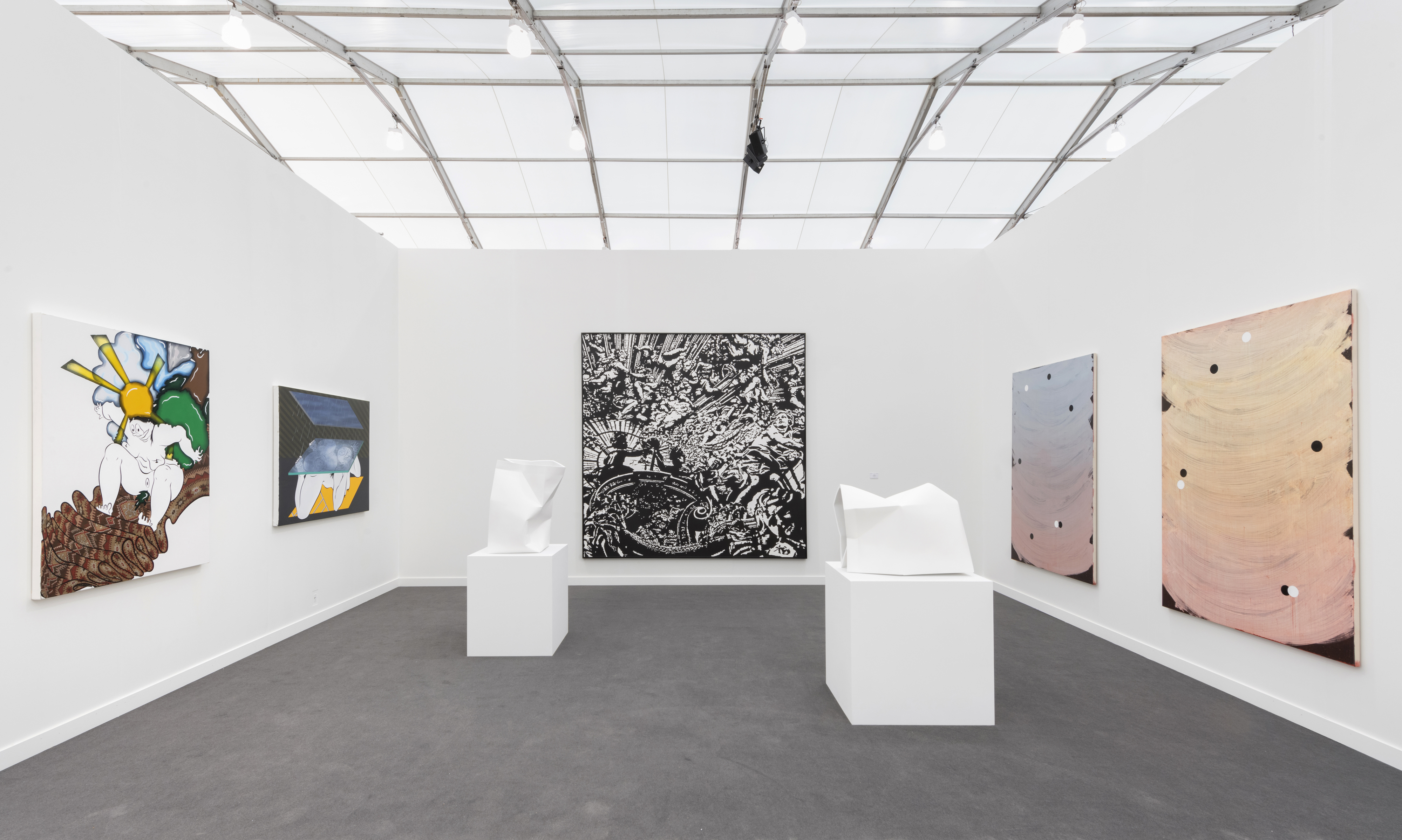 Installation view, Frieze New York, Magenta Plains, New York, NY, 2019