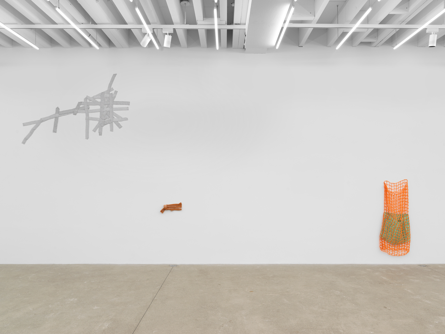 Installation view, Hana Miletić: Desire Lines, Magenta Plains, New York, NY