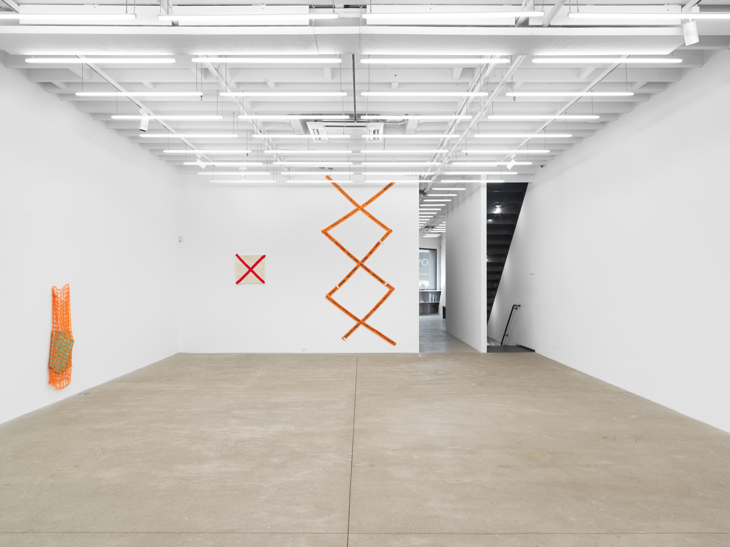 Installation view, Hana Miletić: Desire Lines, Magenta Plains, New York, NY