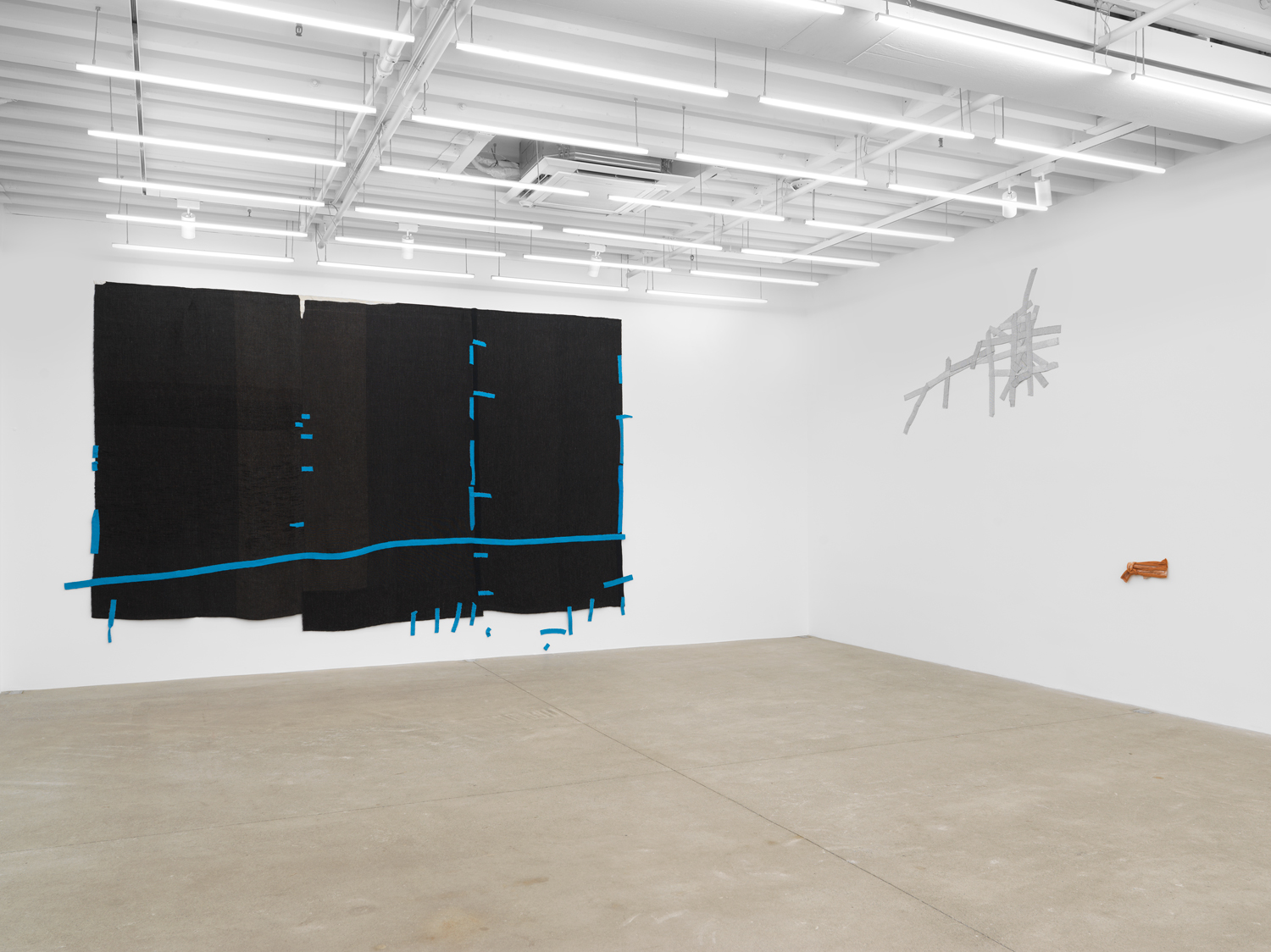 Installation view, Hana Miletić: Desire Lines, Magenta Plains, New York, NY