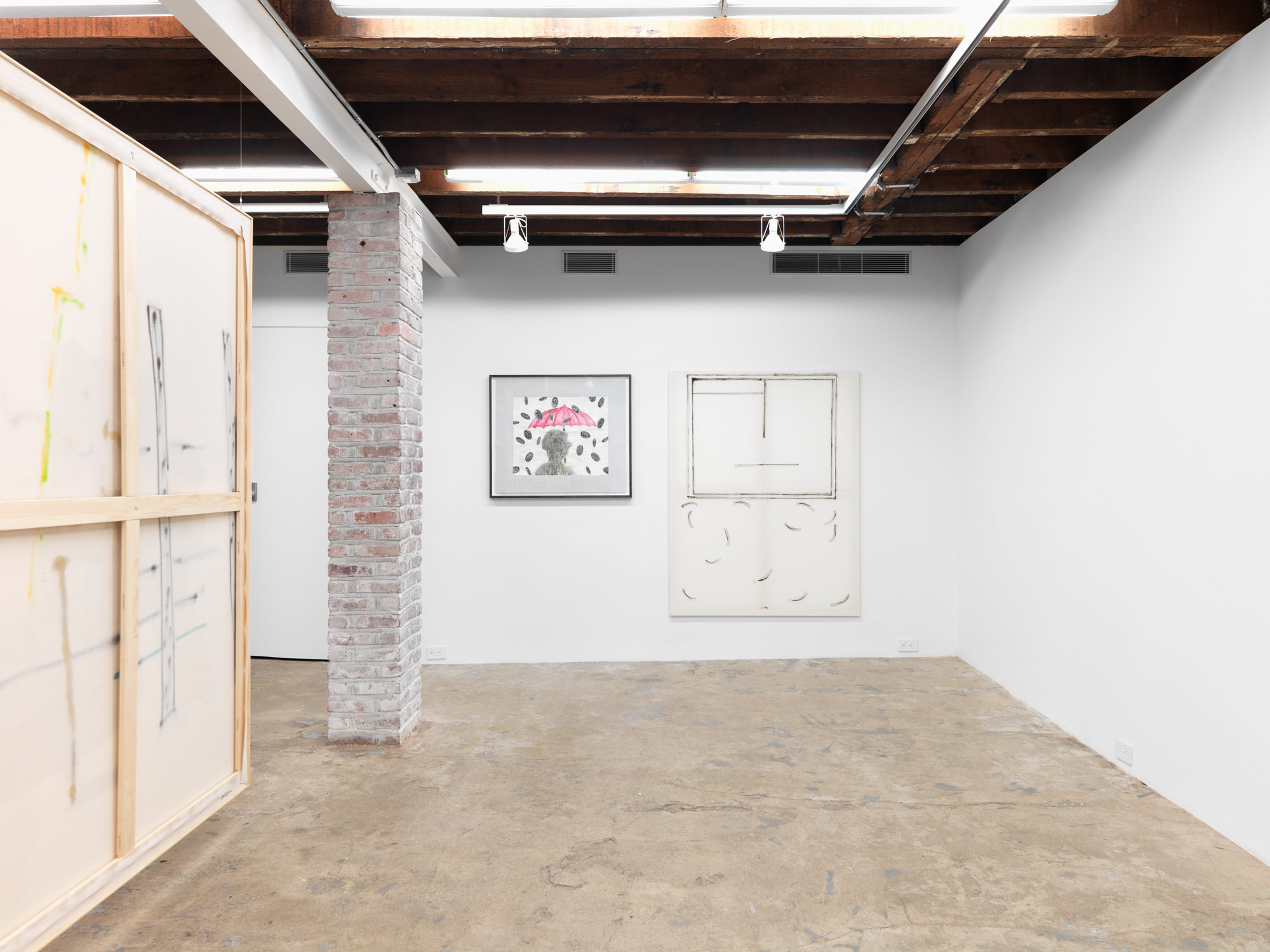 Installation view, Im Grunde ist es die Wahrheit / Essentially it's the truth, Magenta Plains, New York, NY, 2019