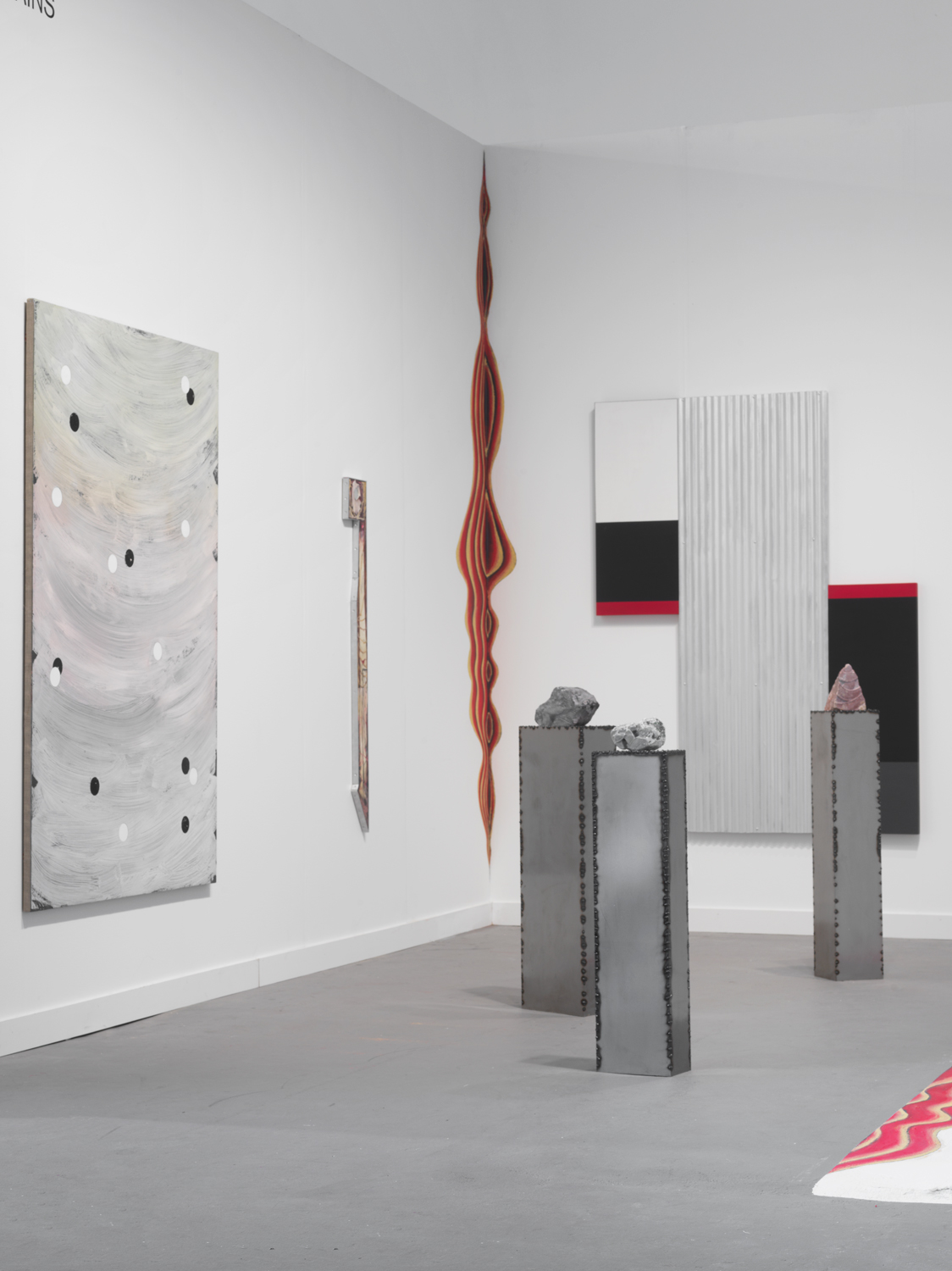 Installation view, Independent Art Fair, Magenta Plains, New York, NY, 2019