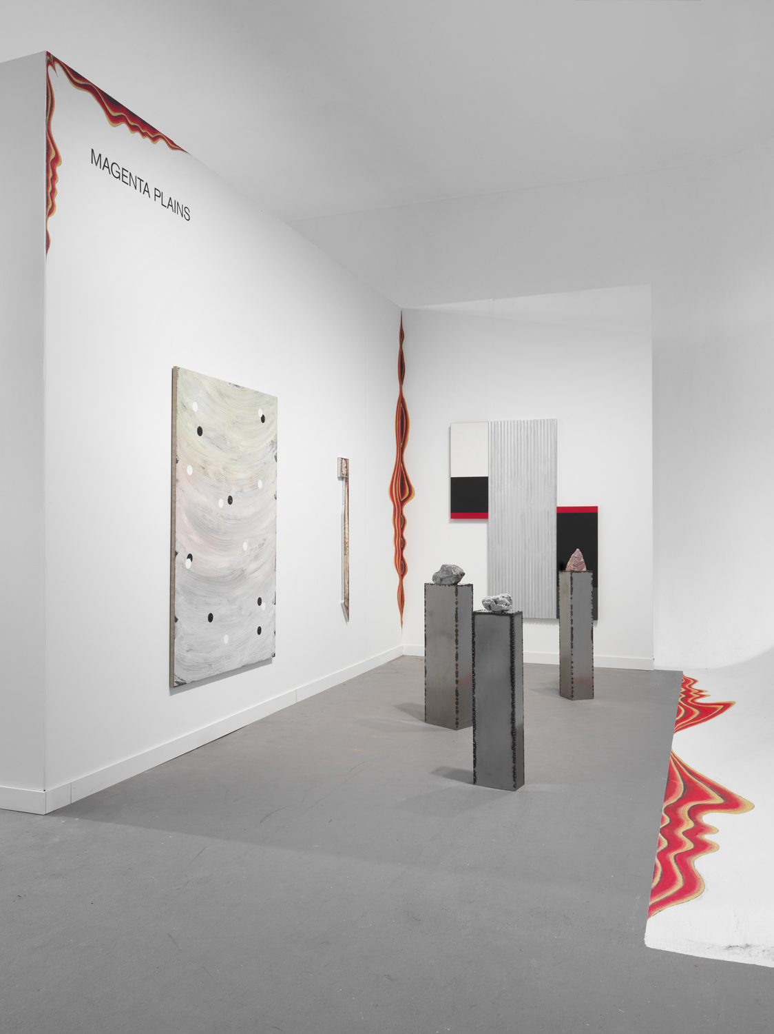 Installation view, Independent Art Fair, Magenta Plains, New York, NY, 2019
