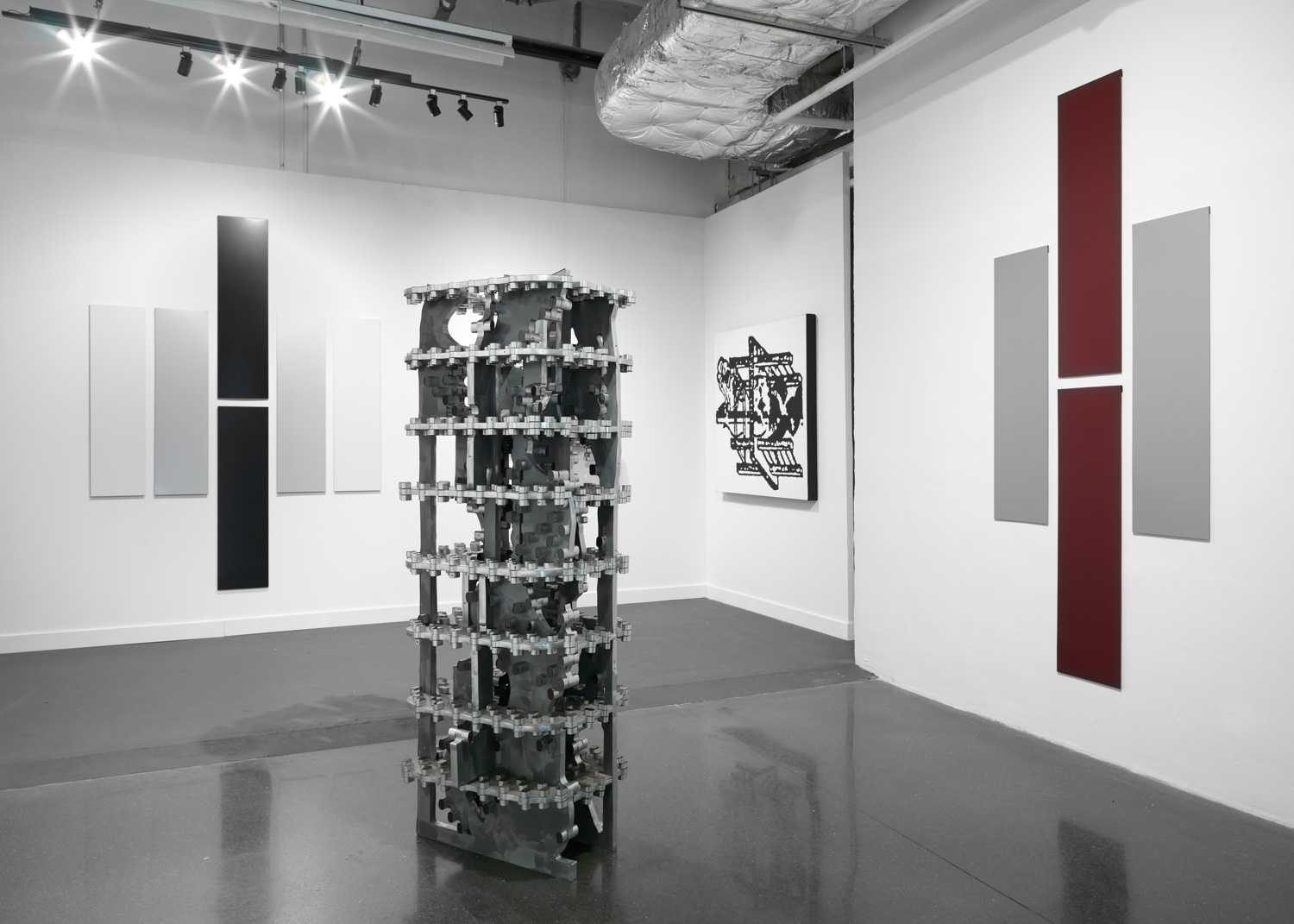 Installation view, Independent Art Fair, Magenta Plains, New York, NY, 2018