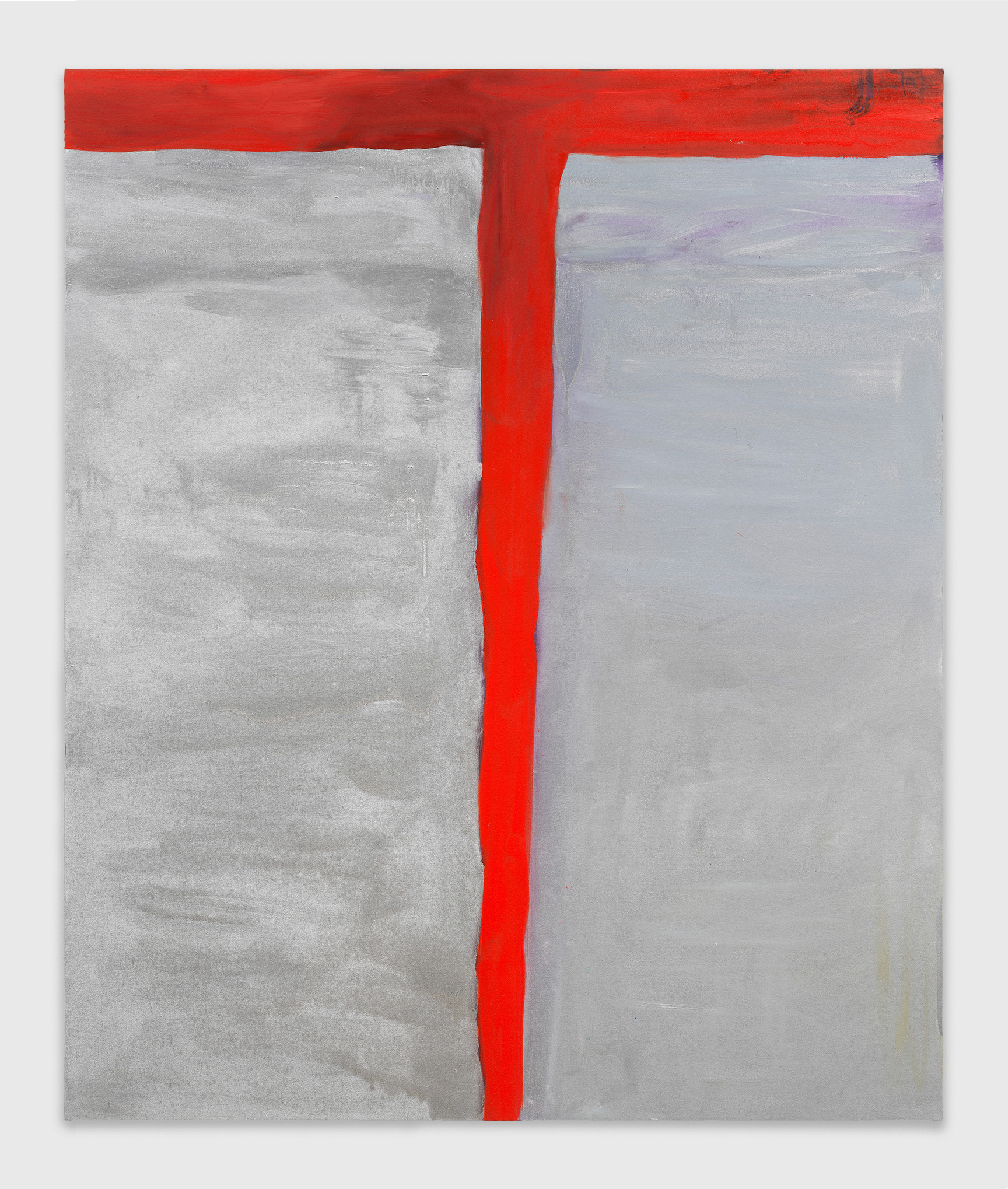 Jane Swavely, Silver Cad Rd OID, 2024, Oil on canvas, 73 x 61 in.