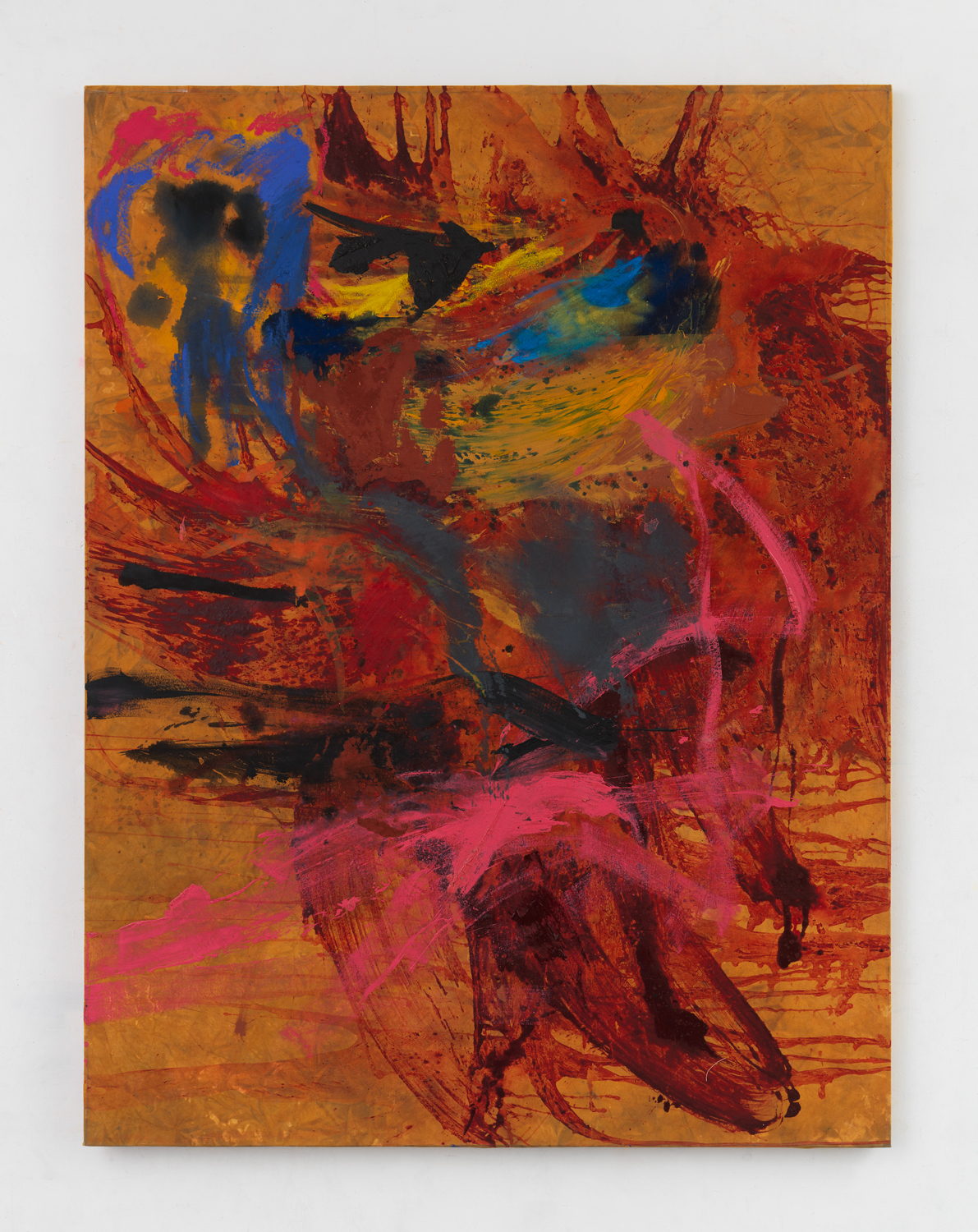 Bill Saylor, Untitled, 2015, Oil, flashe on canvas, 84 x 64 in.