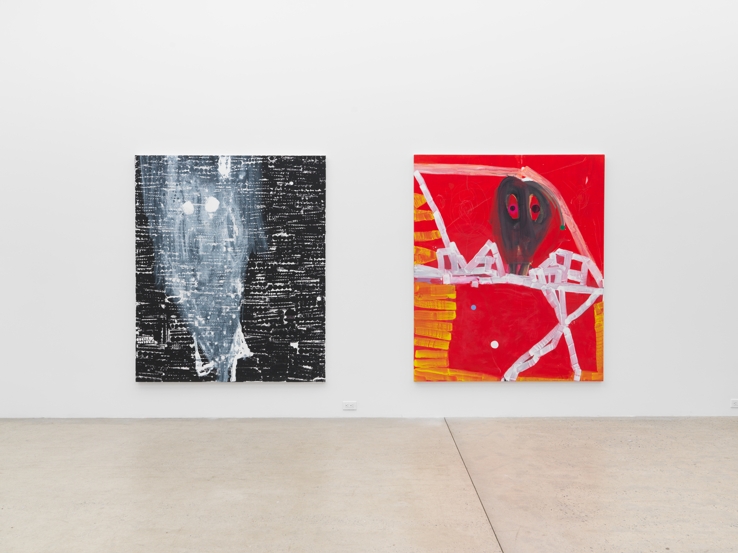 Installation view, Janis Provisor: You Know What I Mean, Magenta Plains, New York, NY, 2025