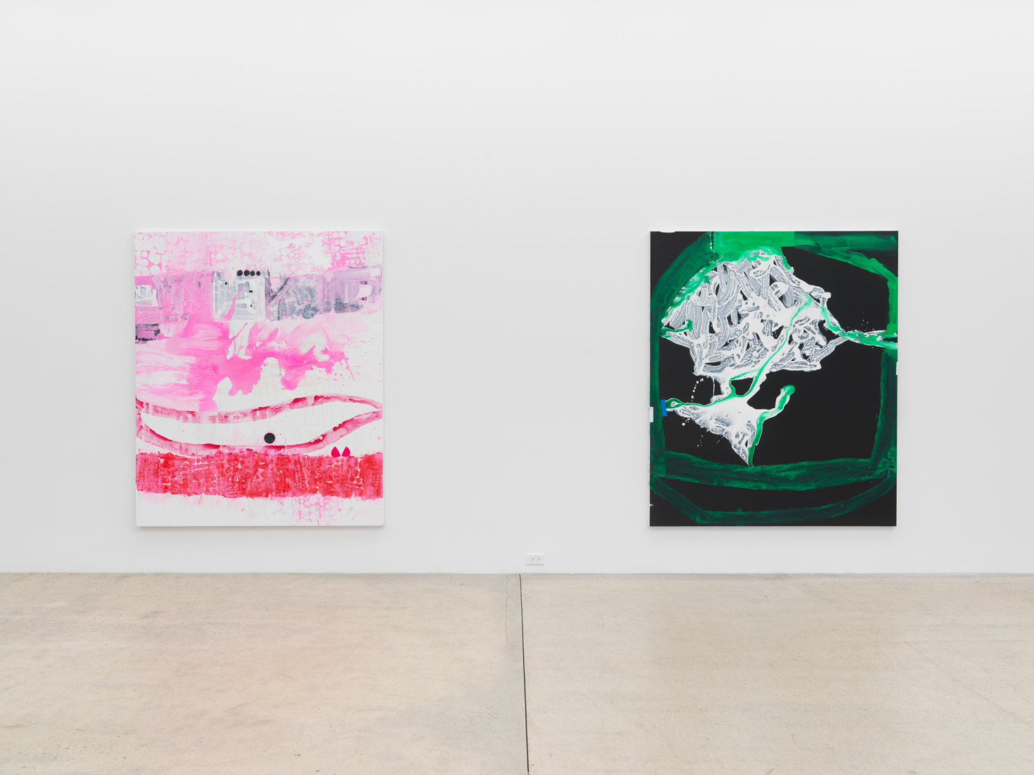 Installation view, Janis Provisor: You Know What I Mean, Magenta Plains, New York, NY, 2025
