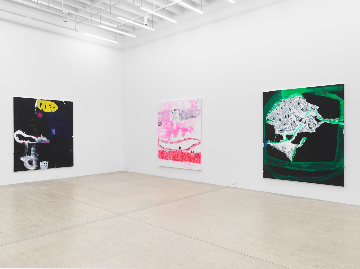 Installation view, Janis Provisor: You Know What I Mean, Magenta Plains, New York, NY, 2025