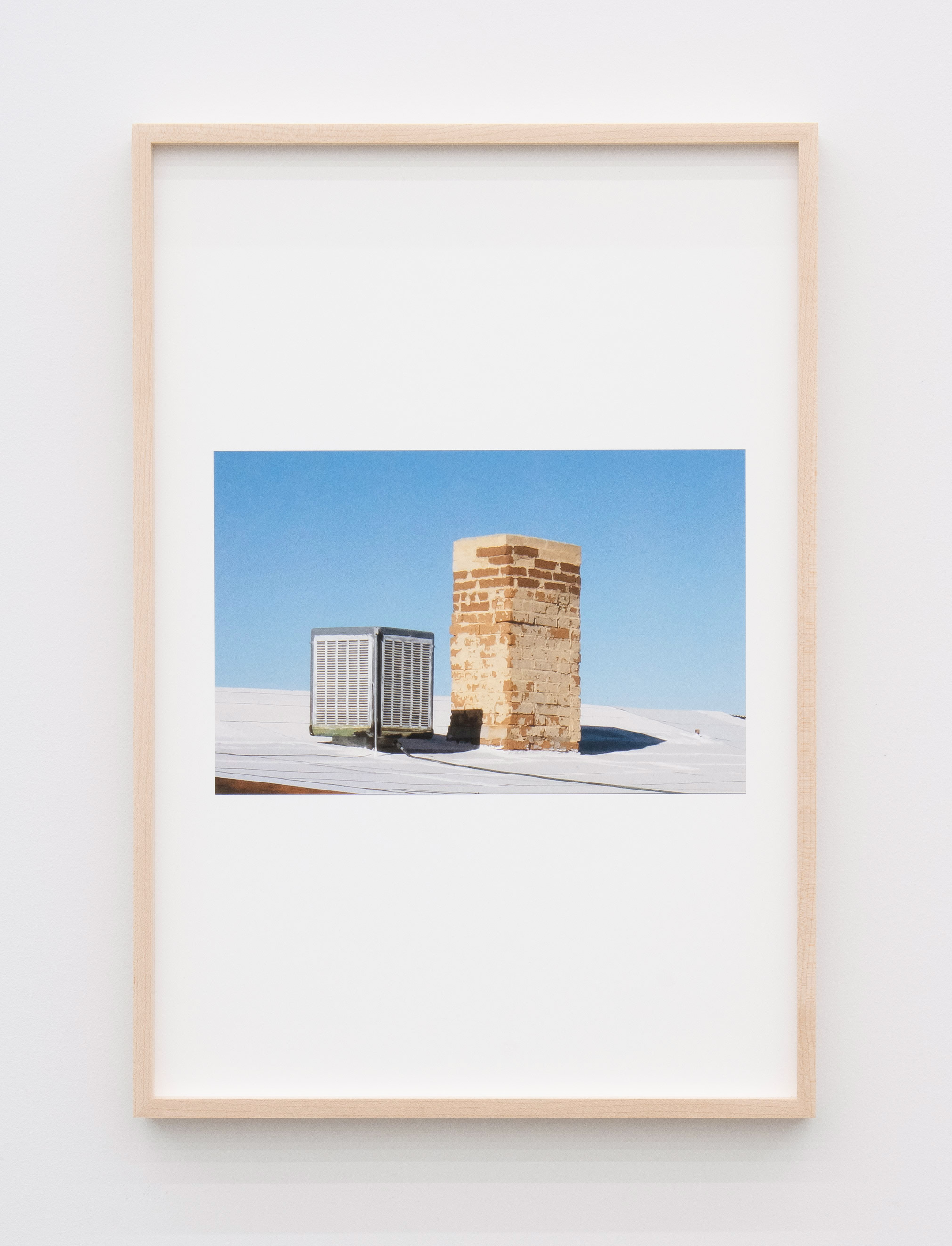Jennifer Bolande, Rooftop, 2023, Archival pigment print, 19 x 13 in.