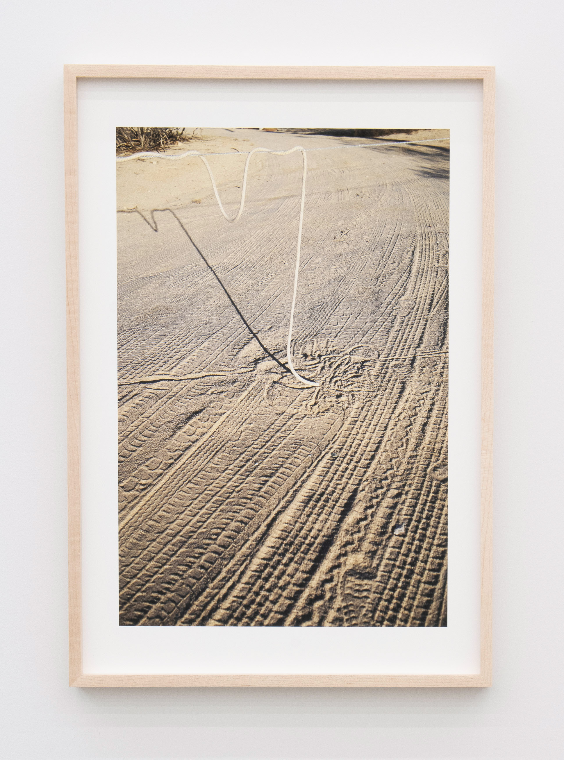 Jennifer Bolande, Lines in the Sand, 2023, Archival pigment print, 19 x 13 in.