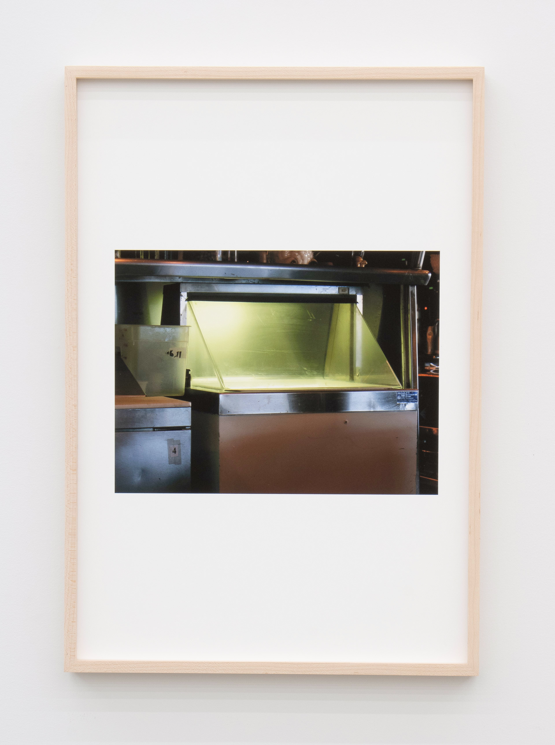 Jennifer Bolande, Ice Machine, 2023, Archival pigment print, 19 x 13 in.
