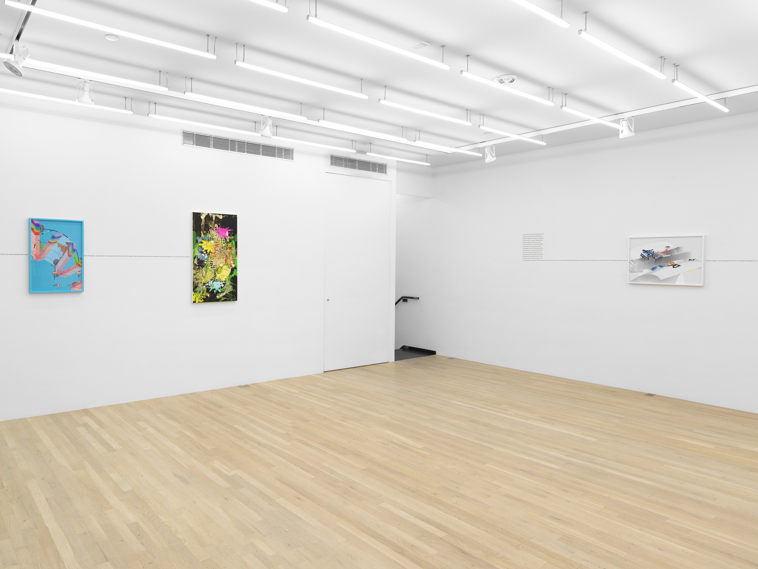 Installation view, Jibade-Khalil Huffman: The Double, Magenta Plains, New York, NY 2023.