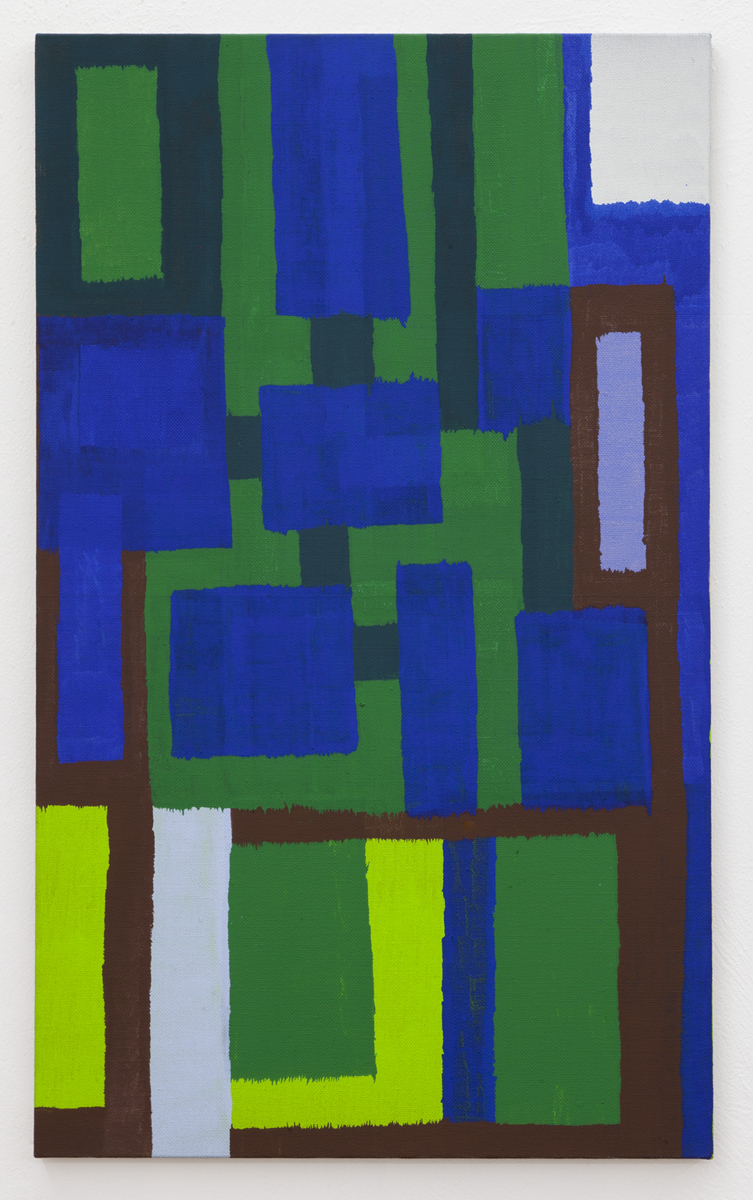 Joshua Abelow, Untitled, 2020, Oil on linen, 40h x 24w in.