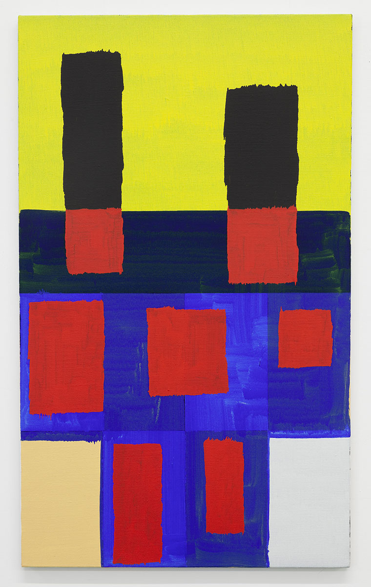 Joshua Abelow, Untitled, 2020, Oil on linen, 40h x 24w in.
