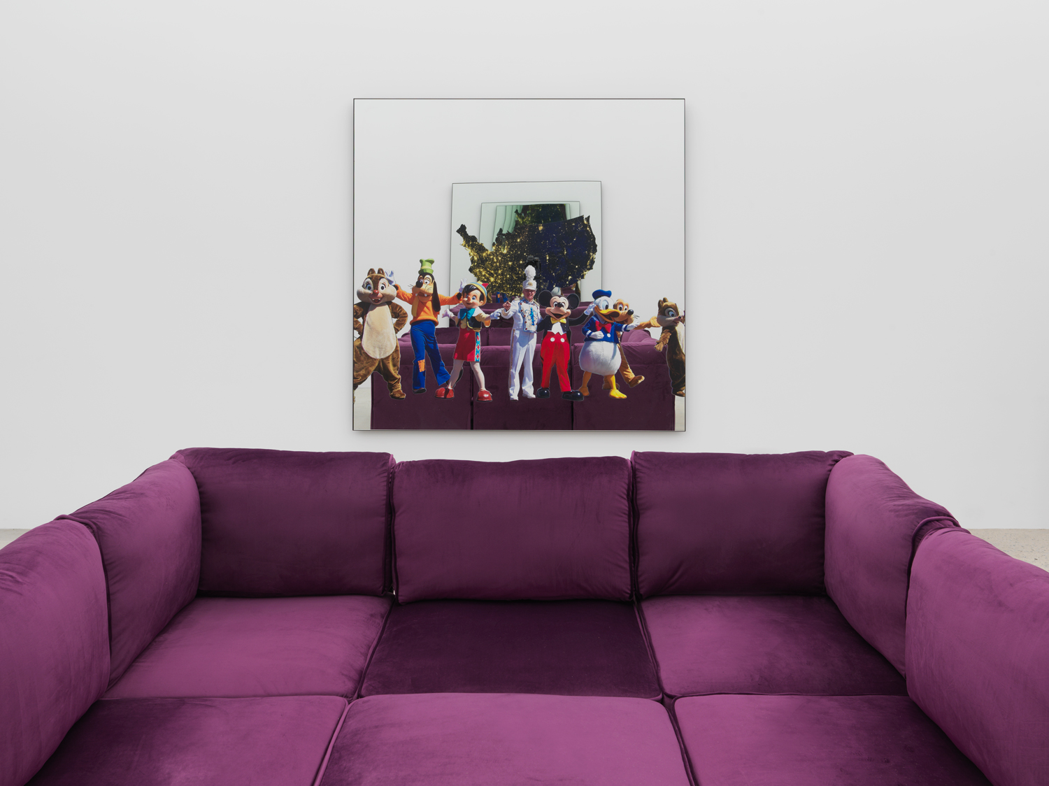 Installation view: Ken Lum, Magenta Plains, New York, NY 2022.
