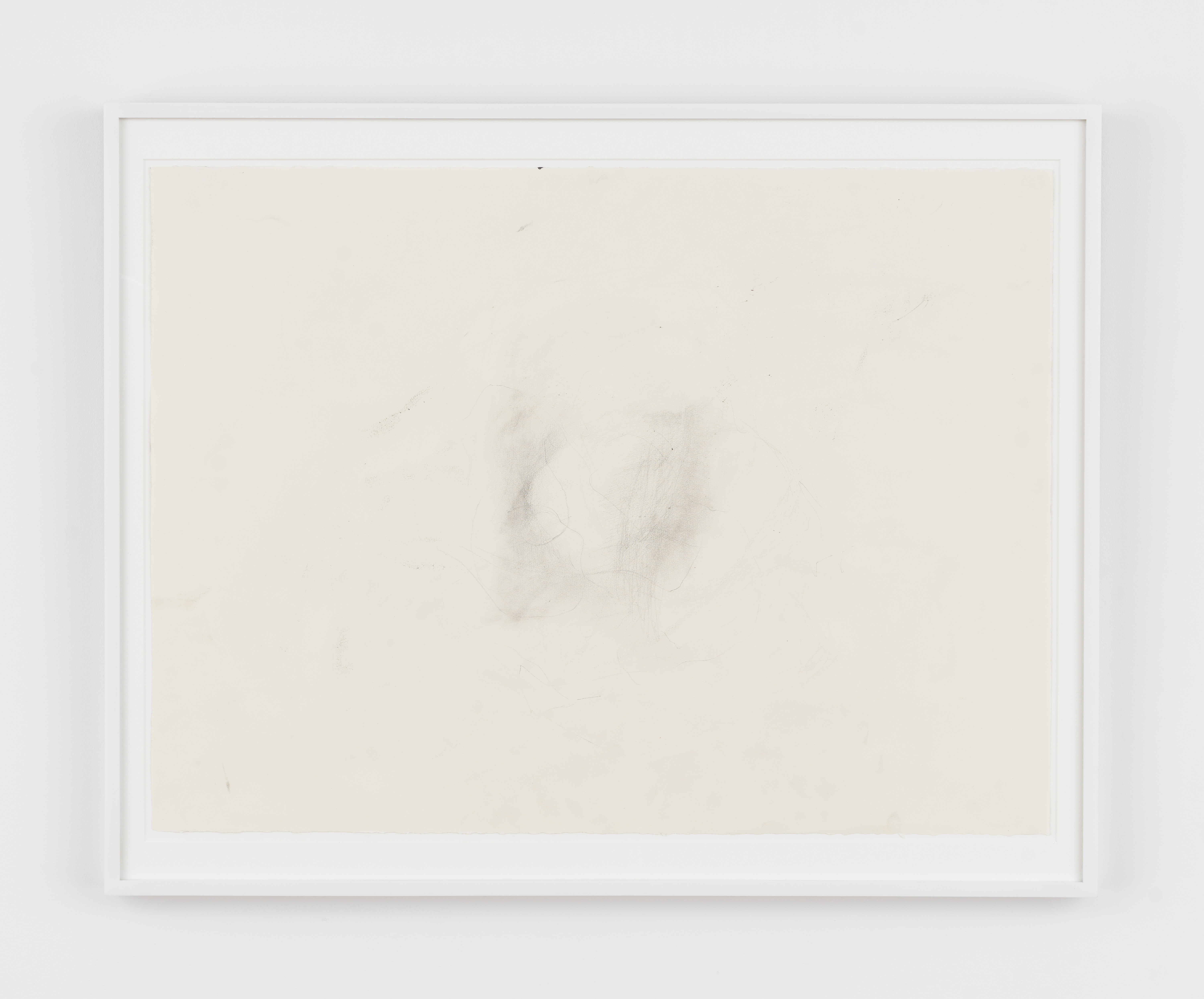 Liza Lacroix, Untitled, 2024, Charcoal and graphite on Arches paper, 26 1/2 x 33 1/4 x 1 1/2 in.