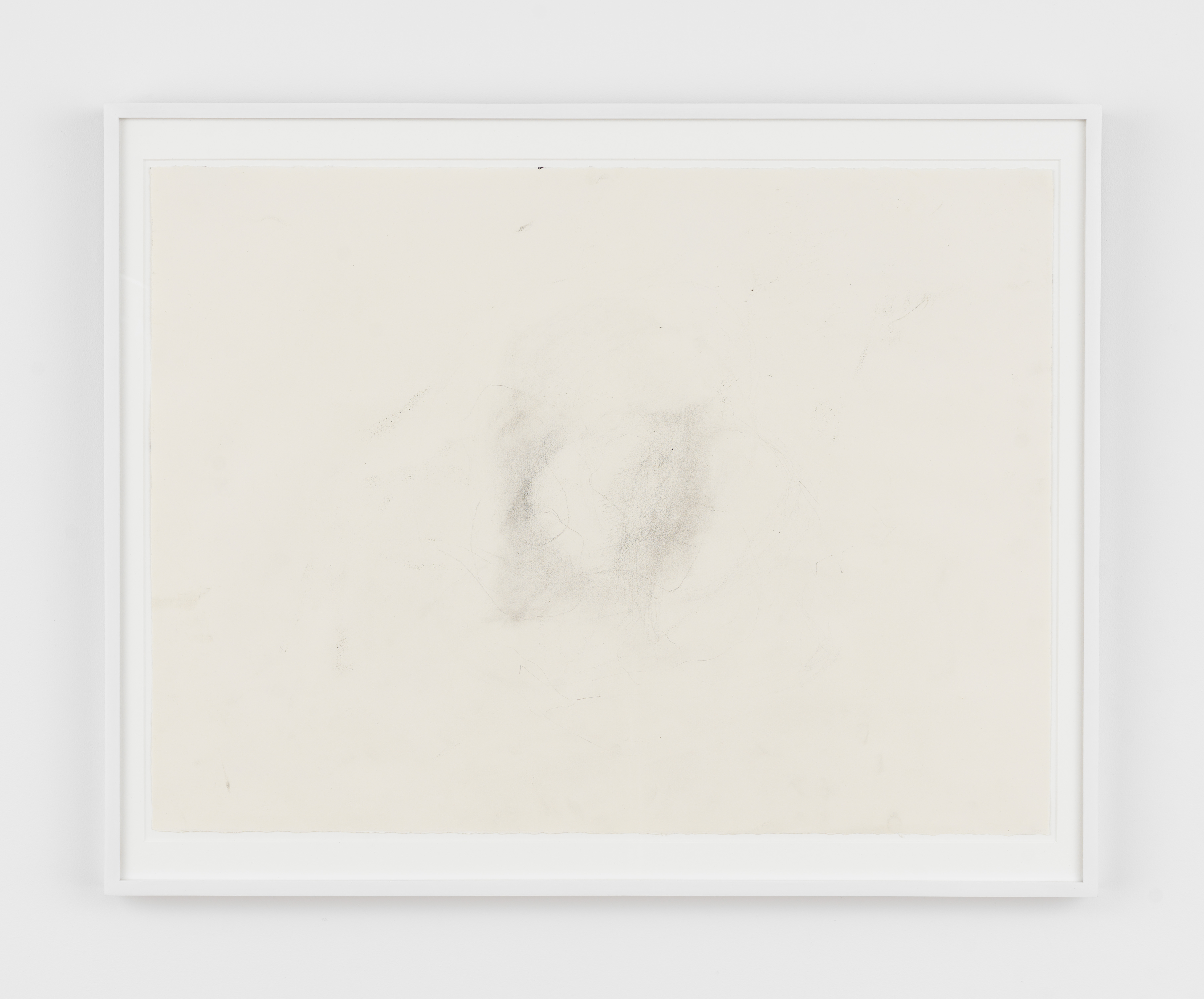 Liza Lacroix, Untitled, 2024, Charcoal and graphite on Arches paper, 26 1/2 x 33 1/4 x 1 1/2 in.